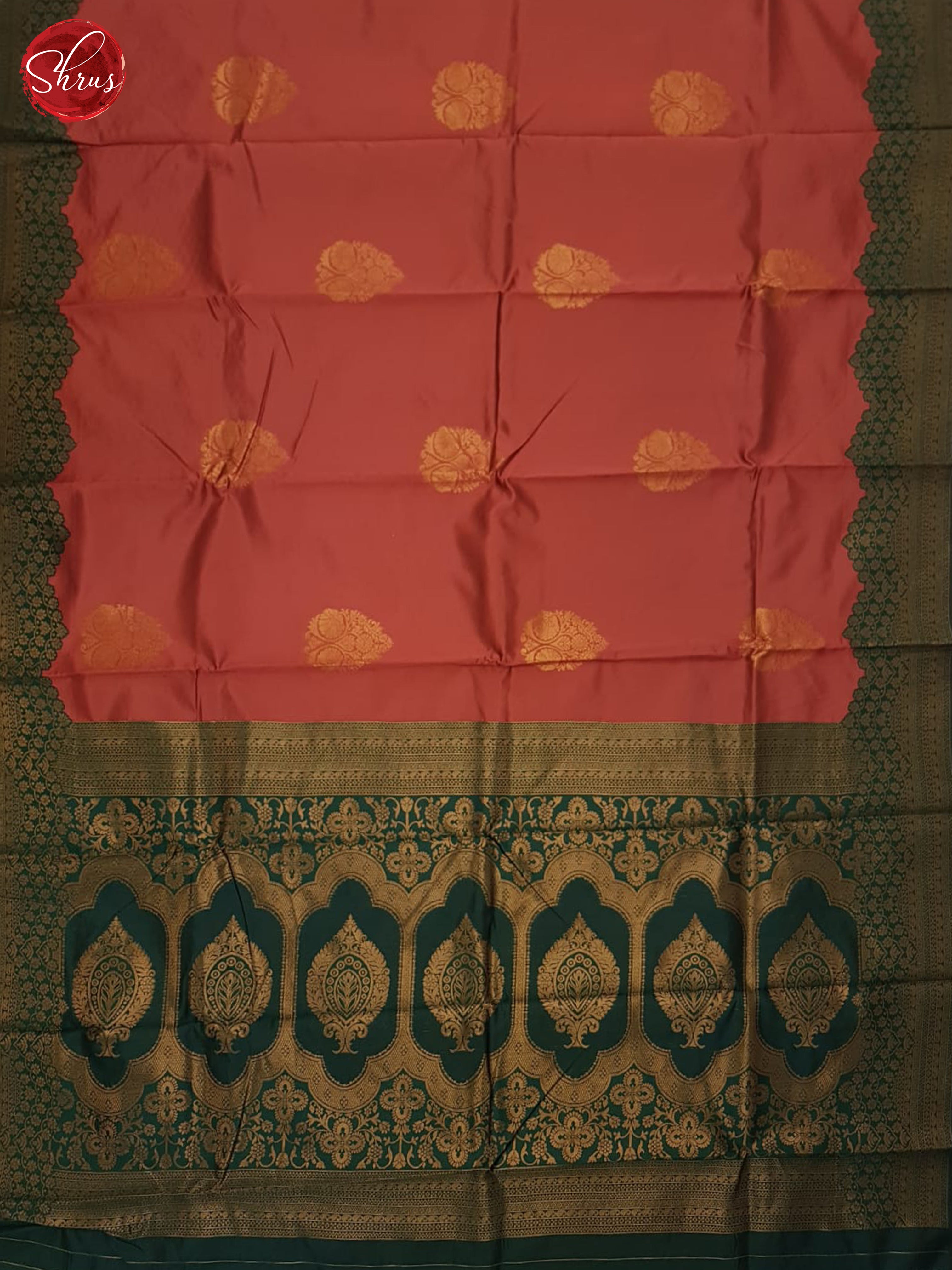 Pink And Green- Semi Soft Silk Saree - Shop on ShrusEternity.com