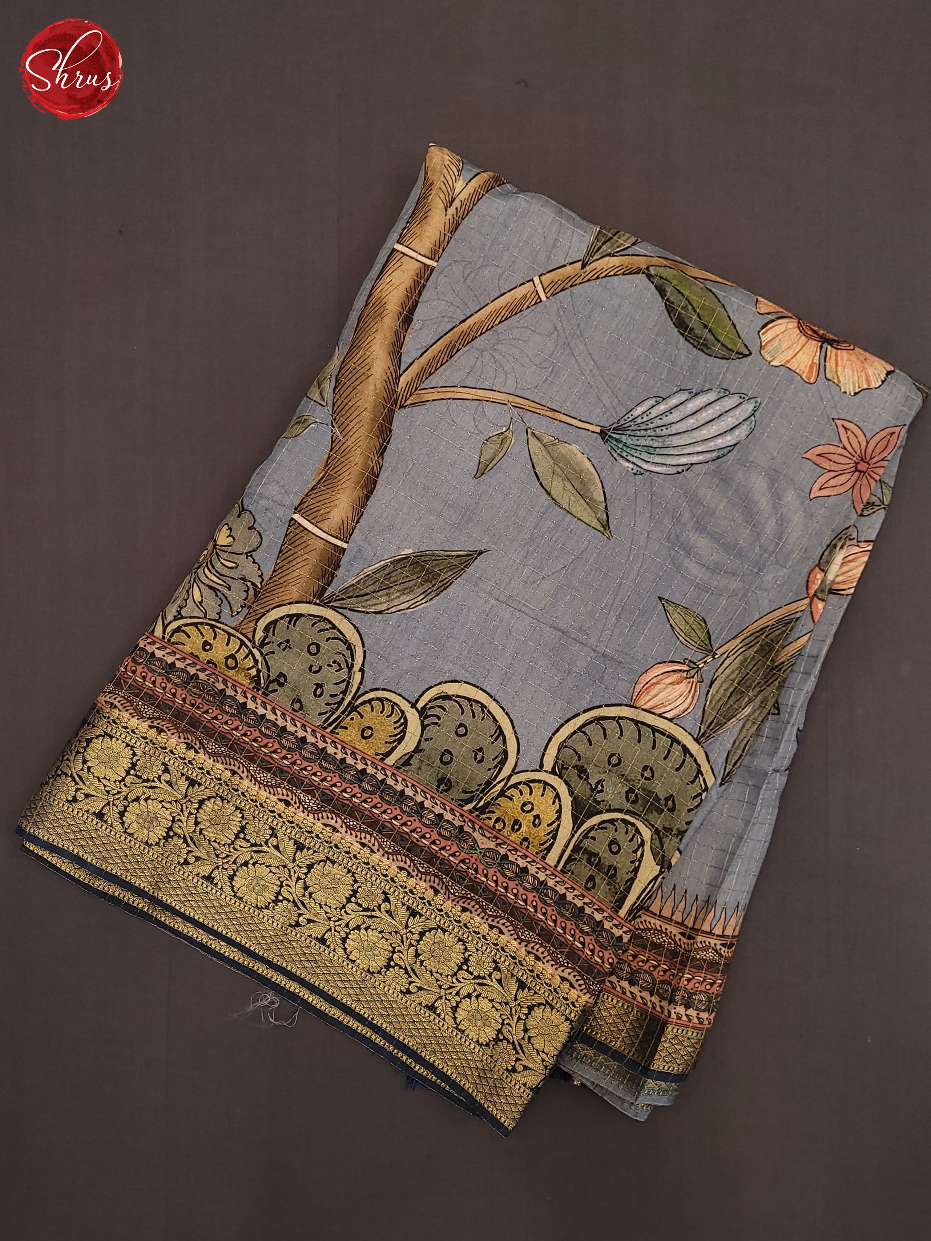 BJS13292 - Semi Crepe Saree - Shop on ShrusEternity.com