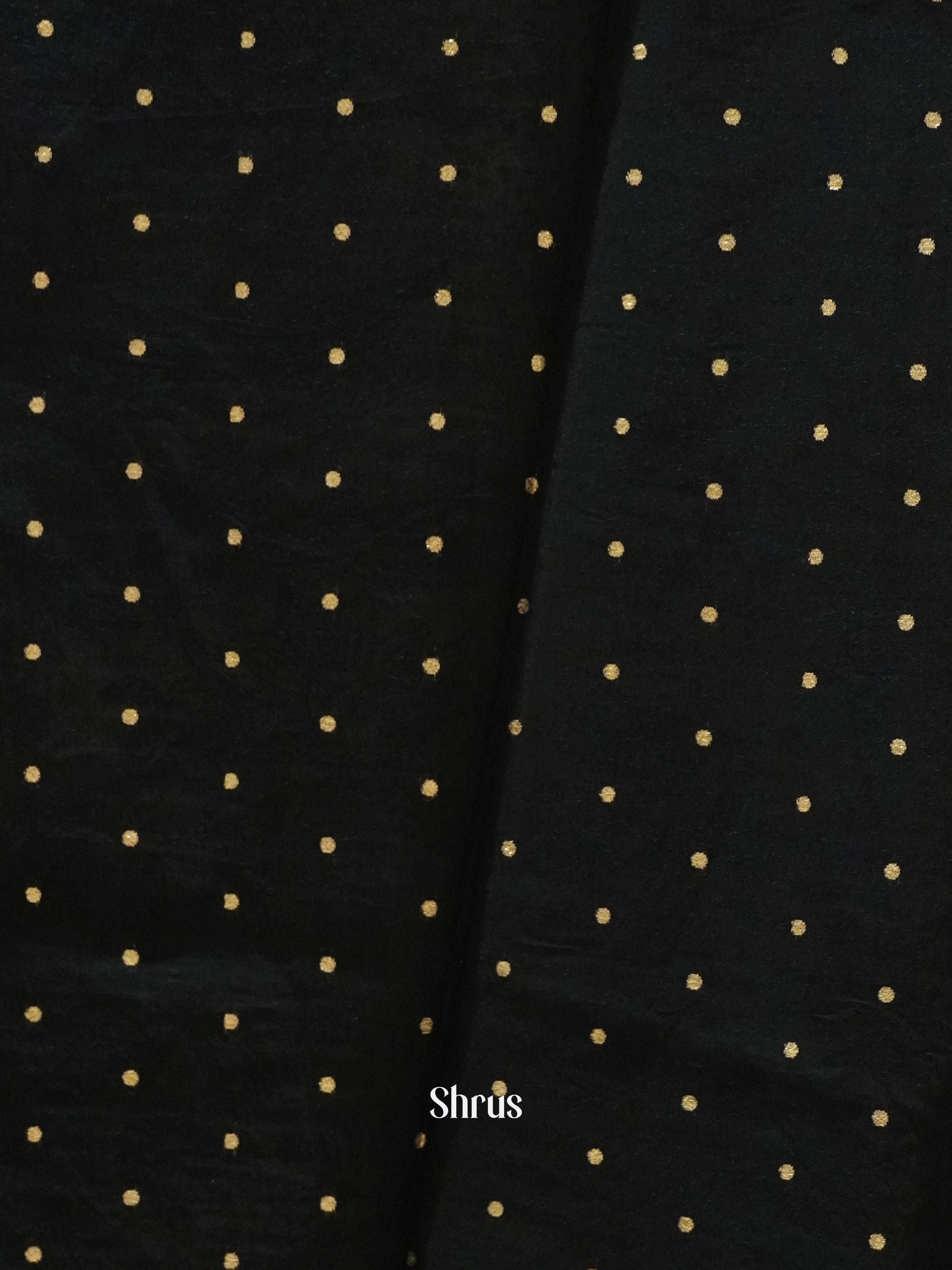 Bluish Grey & Blue - Semi Crepe Saree - Shop on ShrusEternity.com