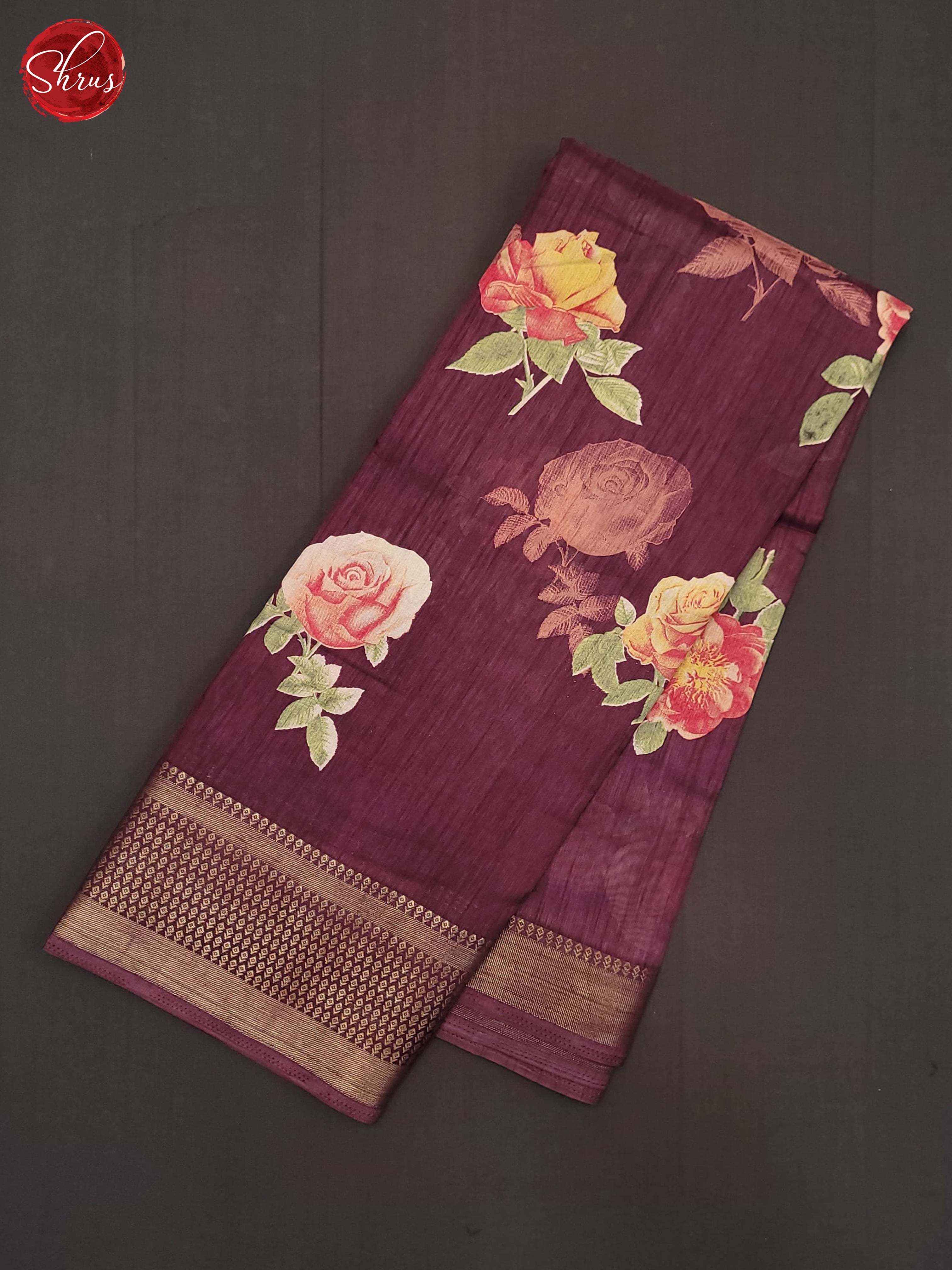 BJS13398 - Semi Crepe Saree - Shop on ShrusEternity.com