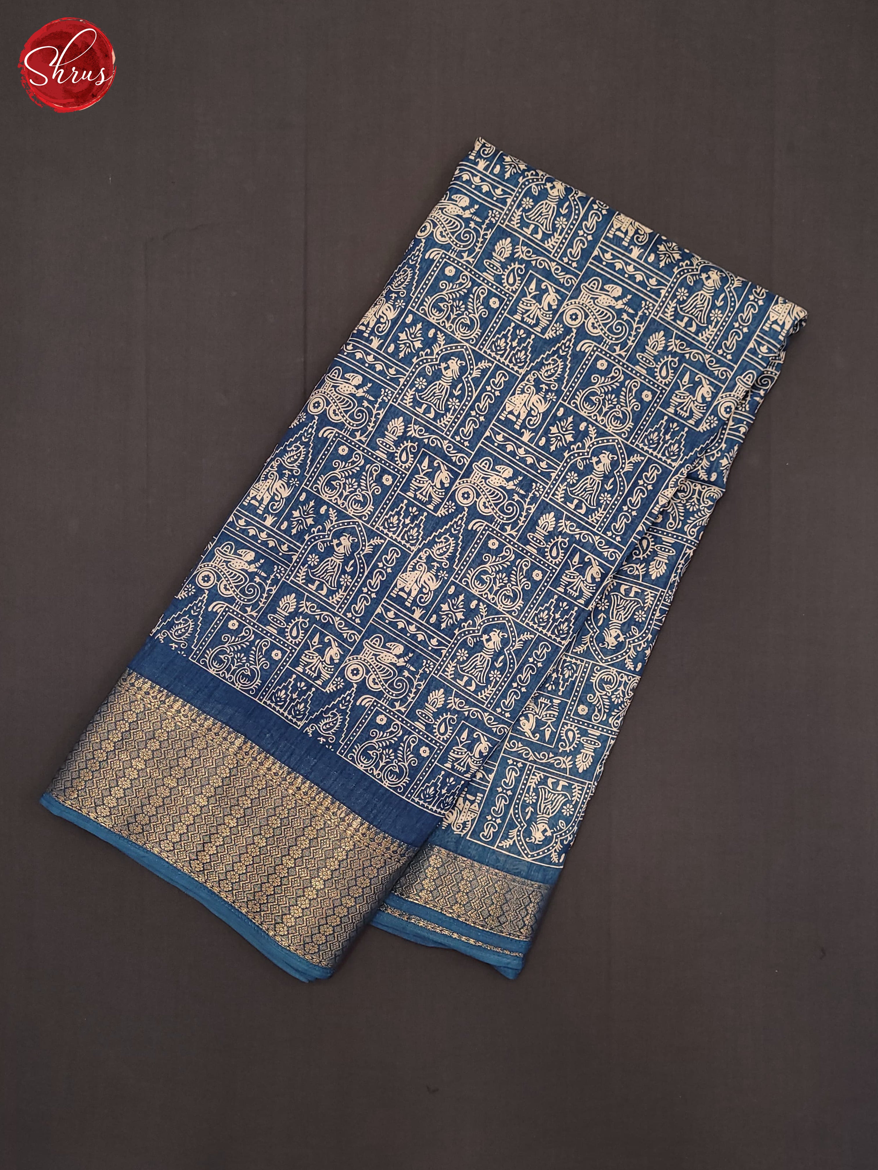 BJS13400 - Semi Crepe Saree - Shop on ShrusEternity.com