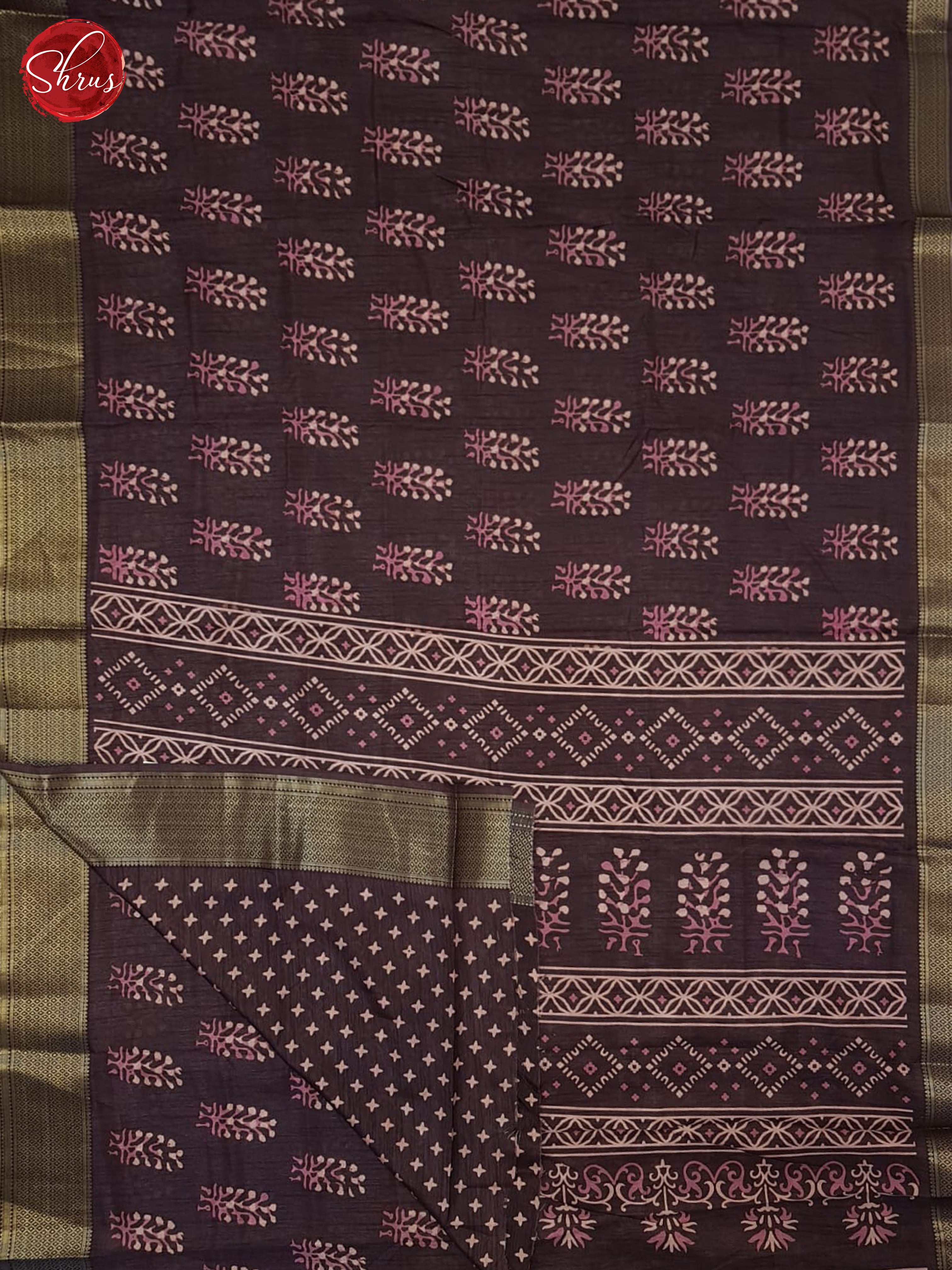 BJS13403 - Semi crepe Saree - Shop on ShrusEternity.com