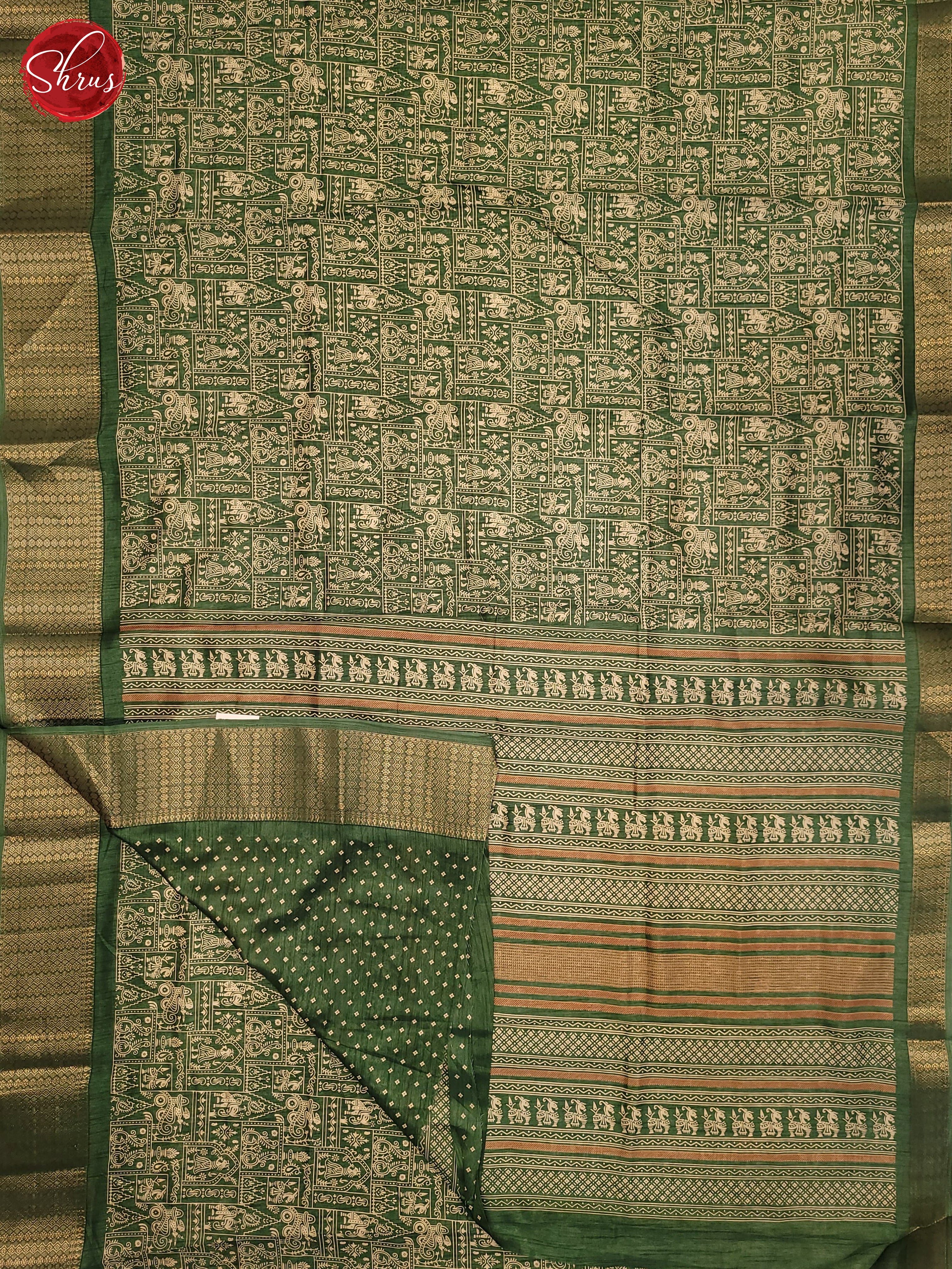 BJS13404 - Semi Crepe Saree - Shop on ShrusEternity.com