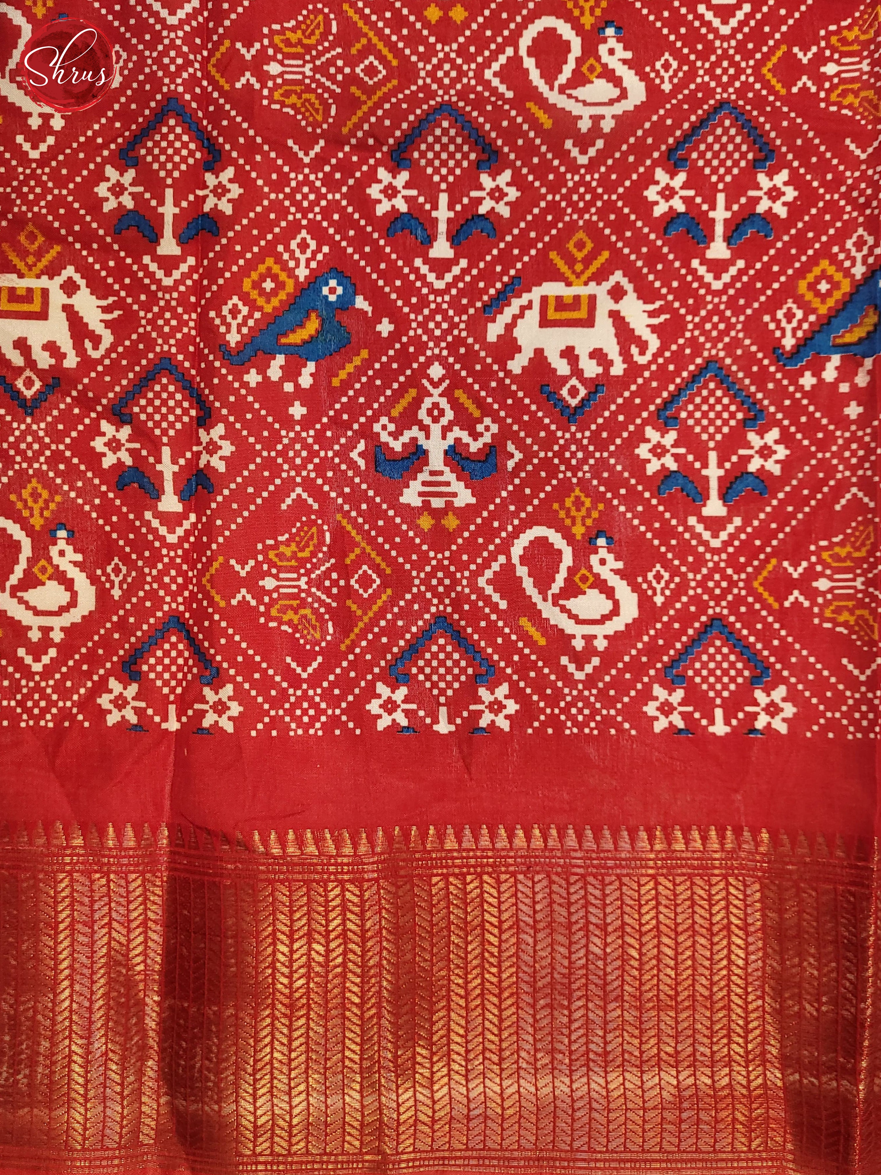 BJS13425 - Semi Crepe Saree - Shop on ShrusEternity.com