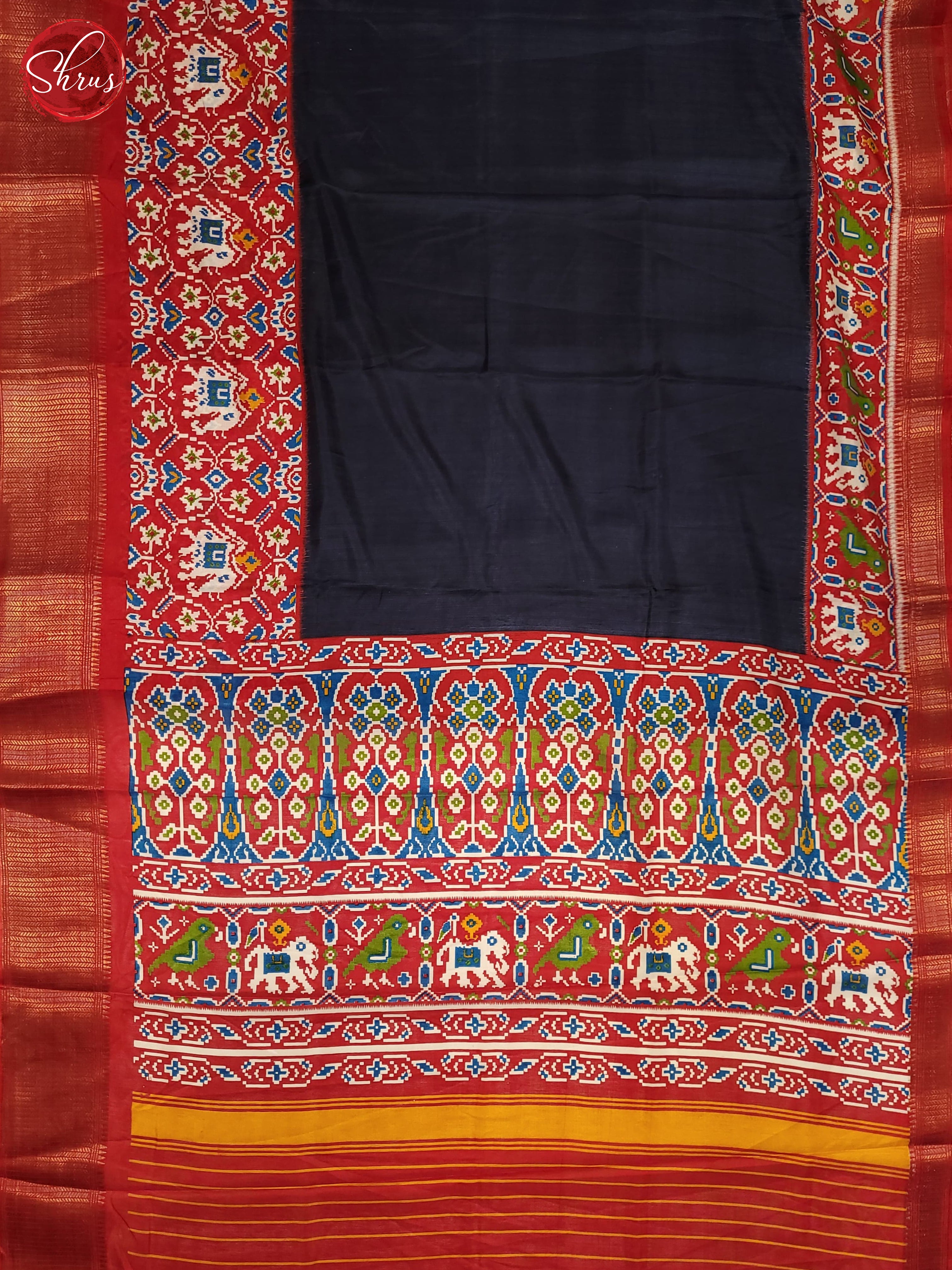 BJS13425 - Semi Crepe Saree - Shop on ShrusEternity.com