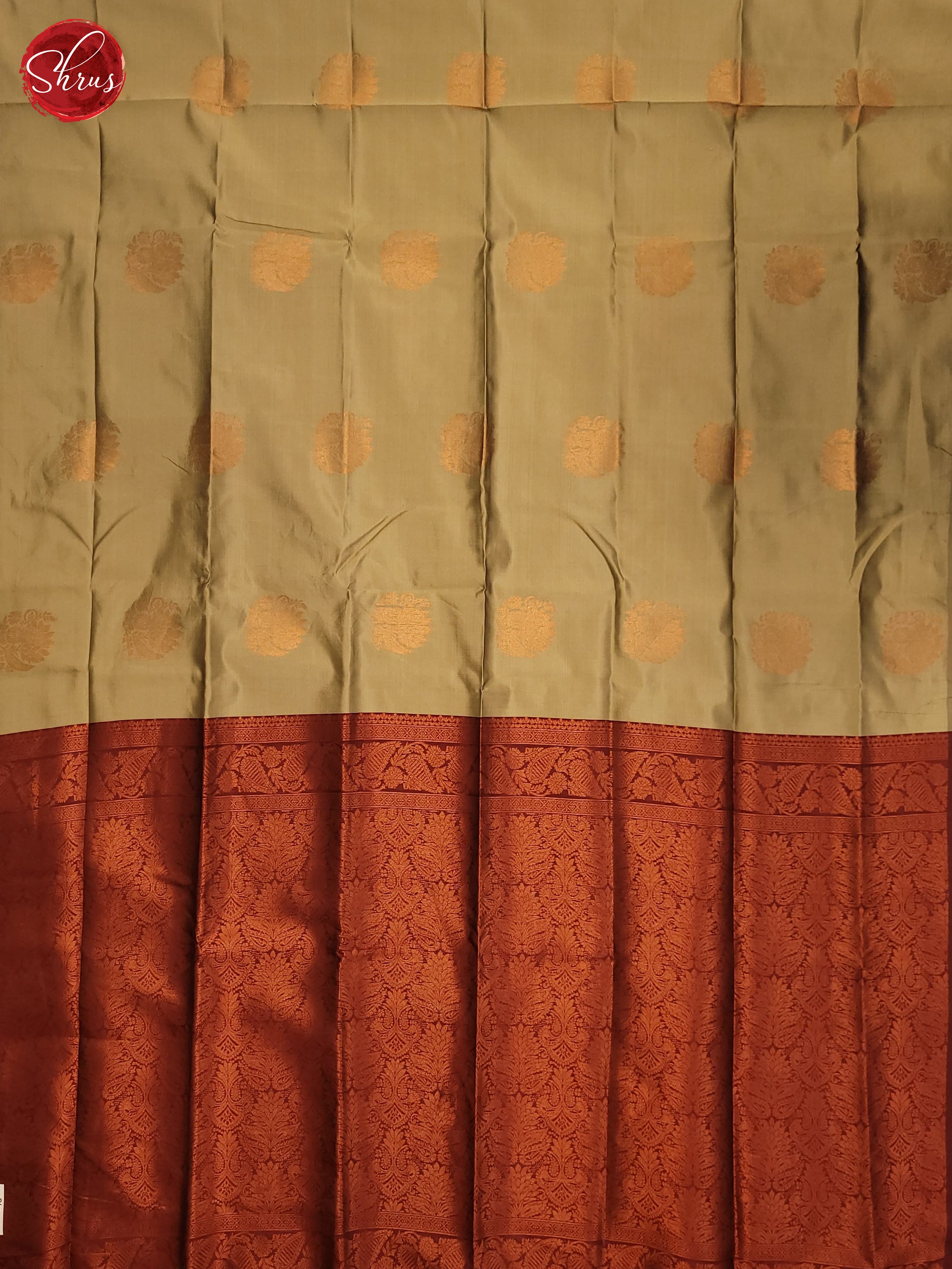 beige and maroon- Semi Soft Silk Saree - Shop on ShrusEternity.com