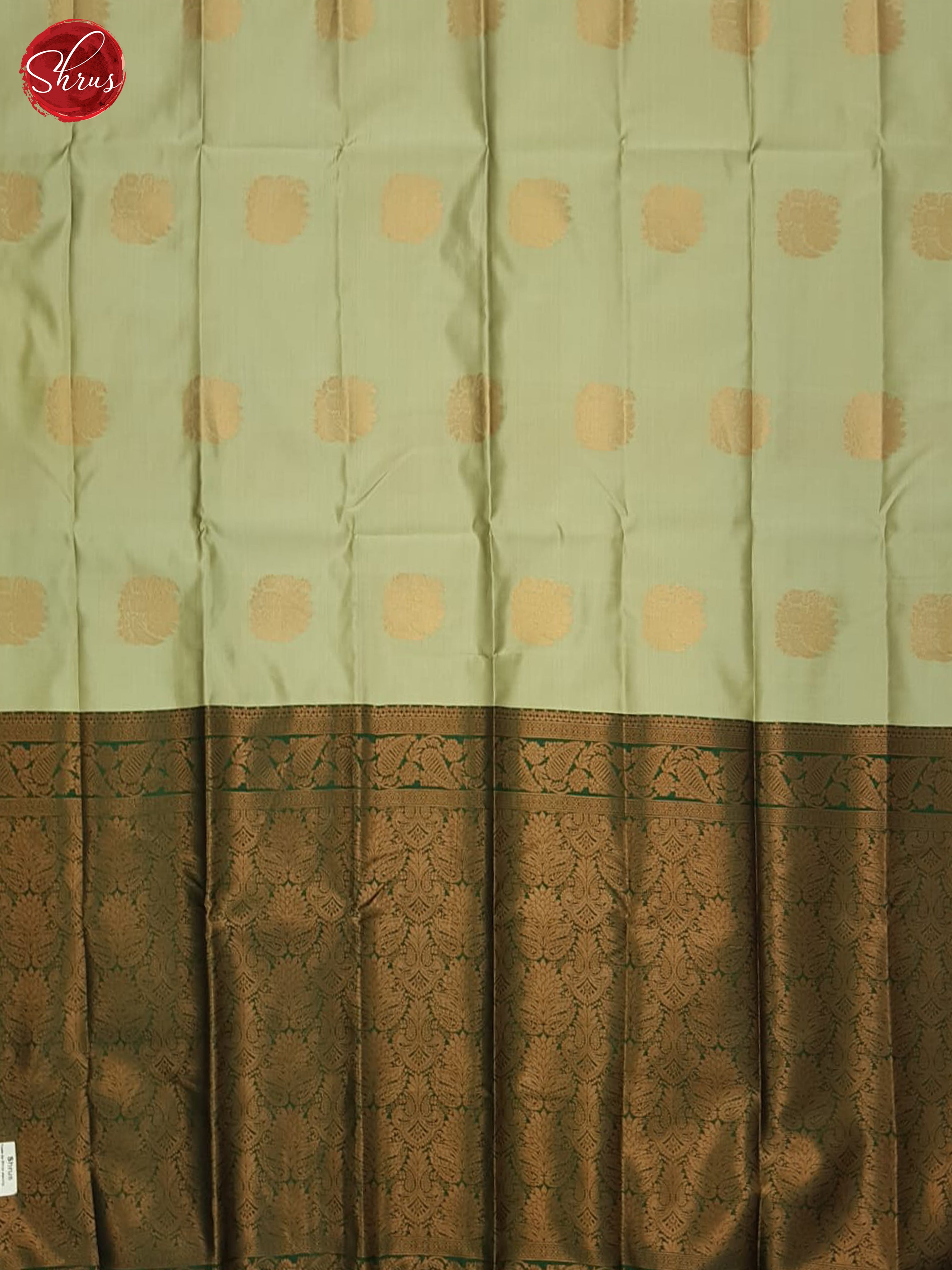 Elachi Green And Green- Semi Soft Silk saree - Shop on ShrusEternity.com