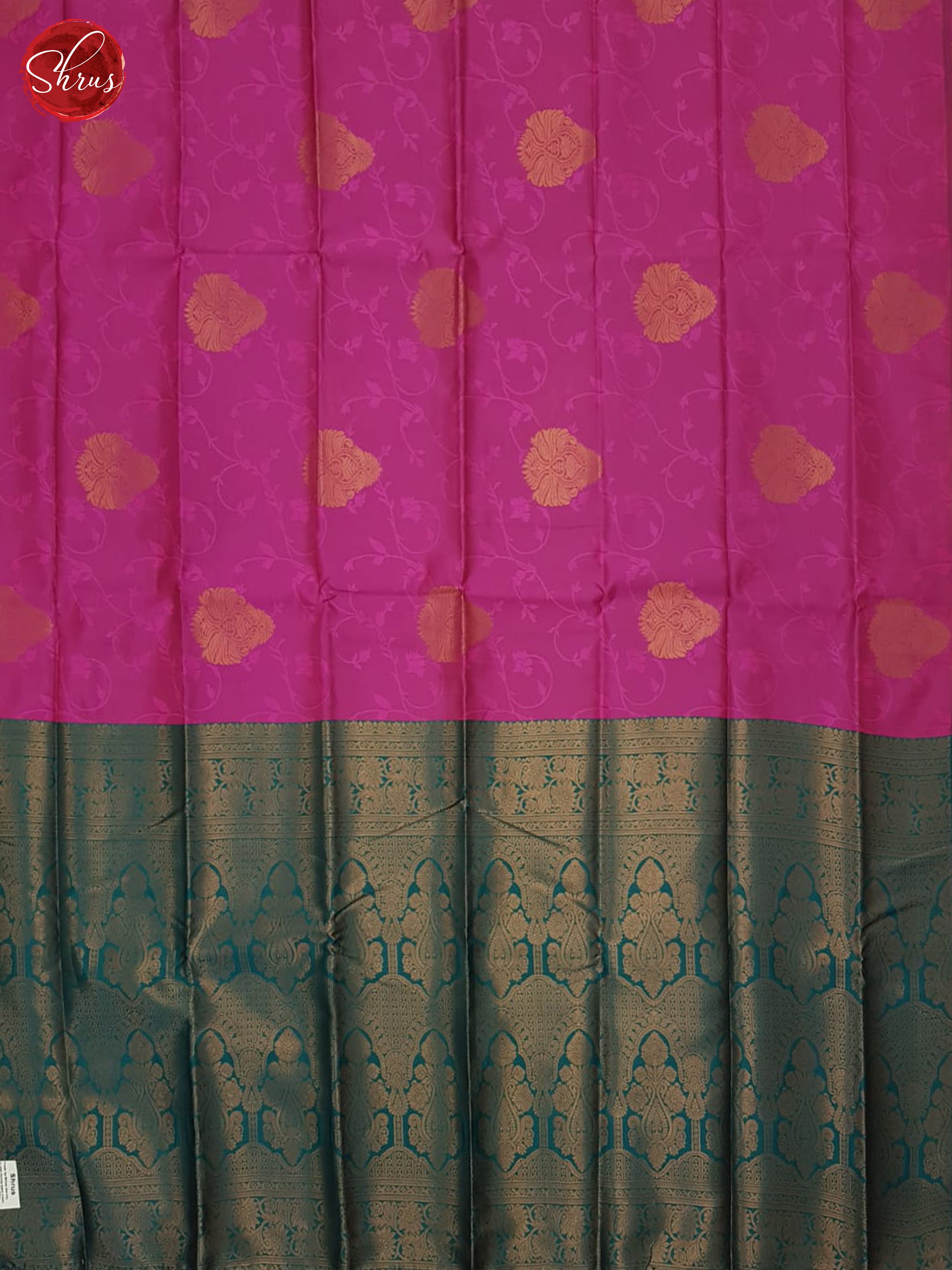 Pink And Green - Semi Soft Silk Saree - Shop on ShrusEternity.com