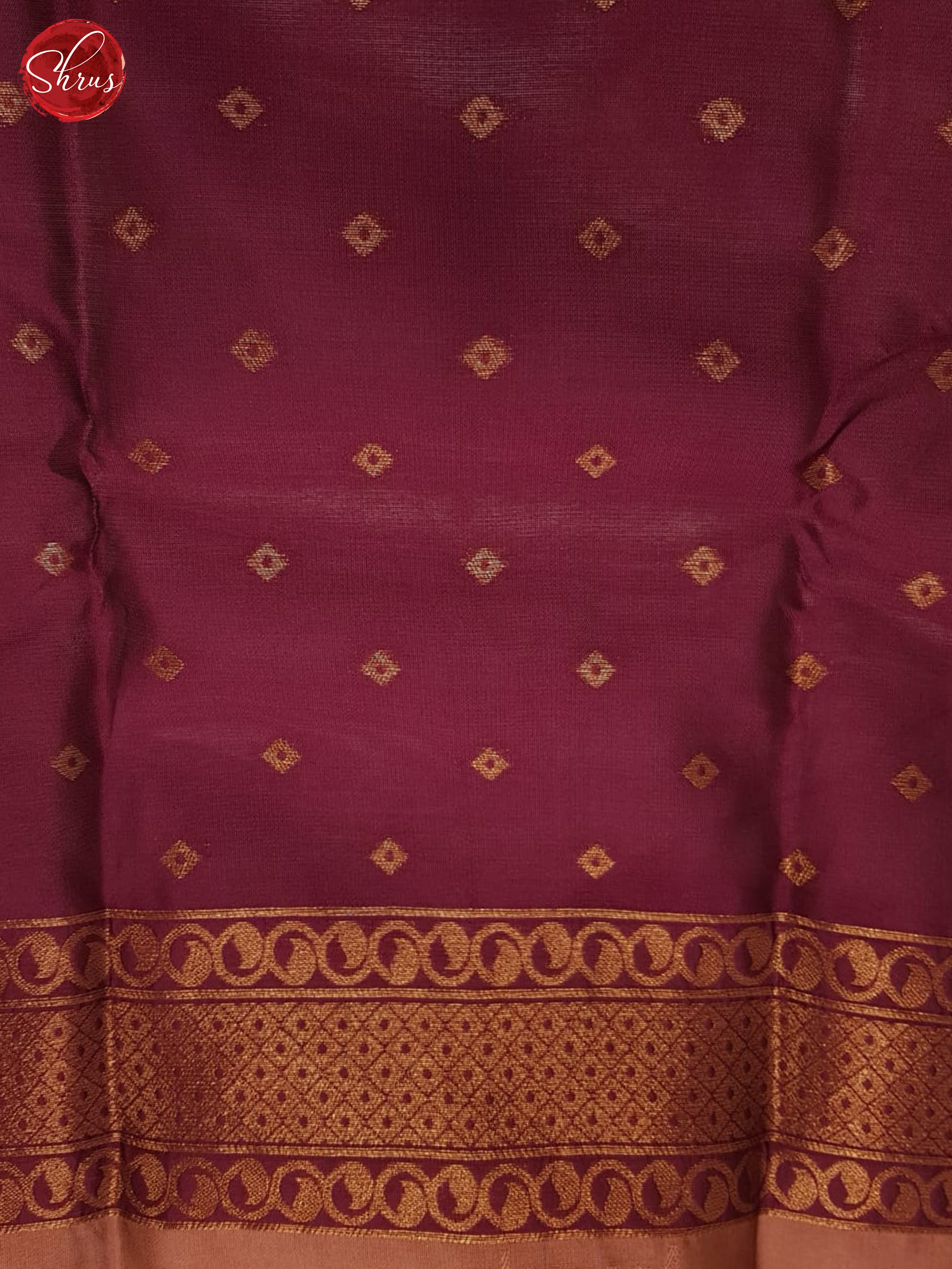 Dusty Pink And Maroon- Semi Soft Silk Saree - Shop on ShrusEternity.com
