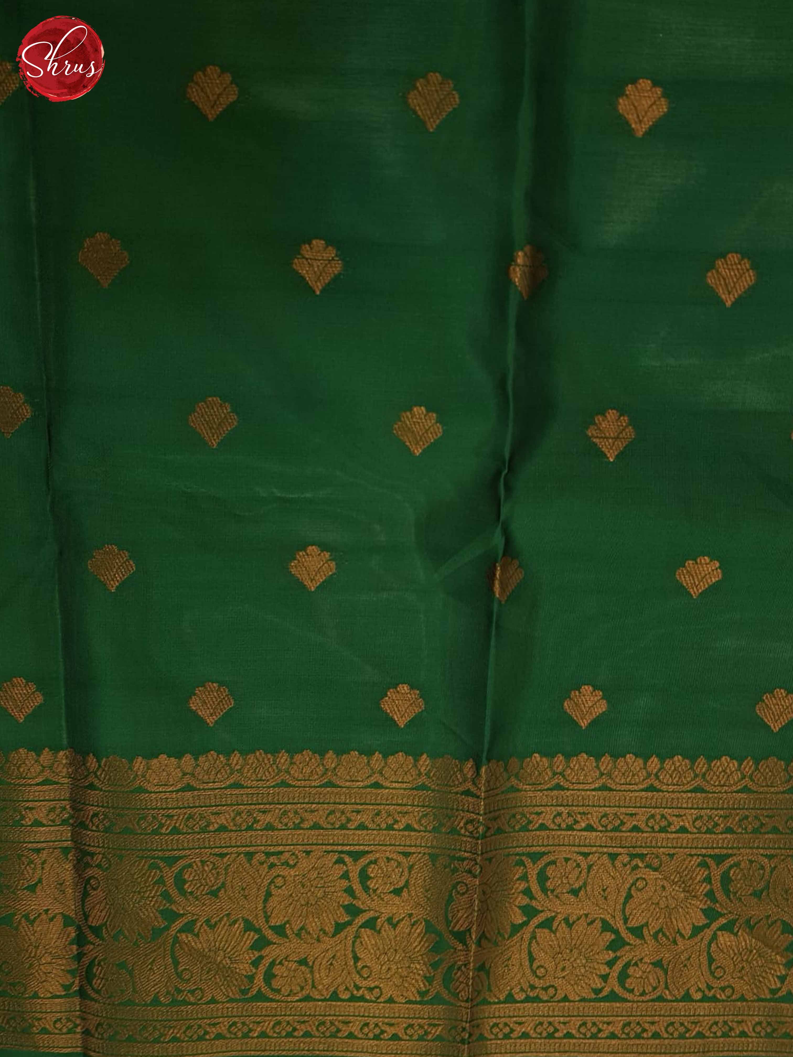Mustard And Green - Semi Soft Silk Saree - Shop on ShrusEternity.com