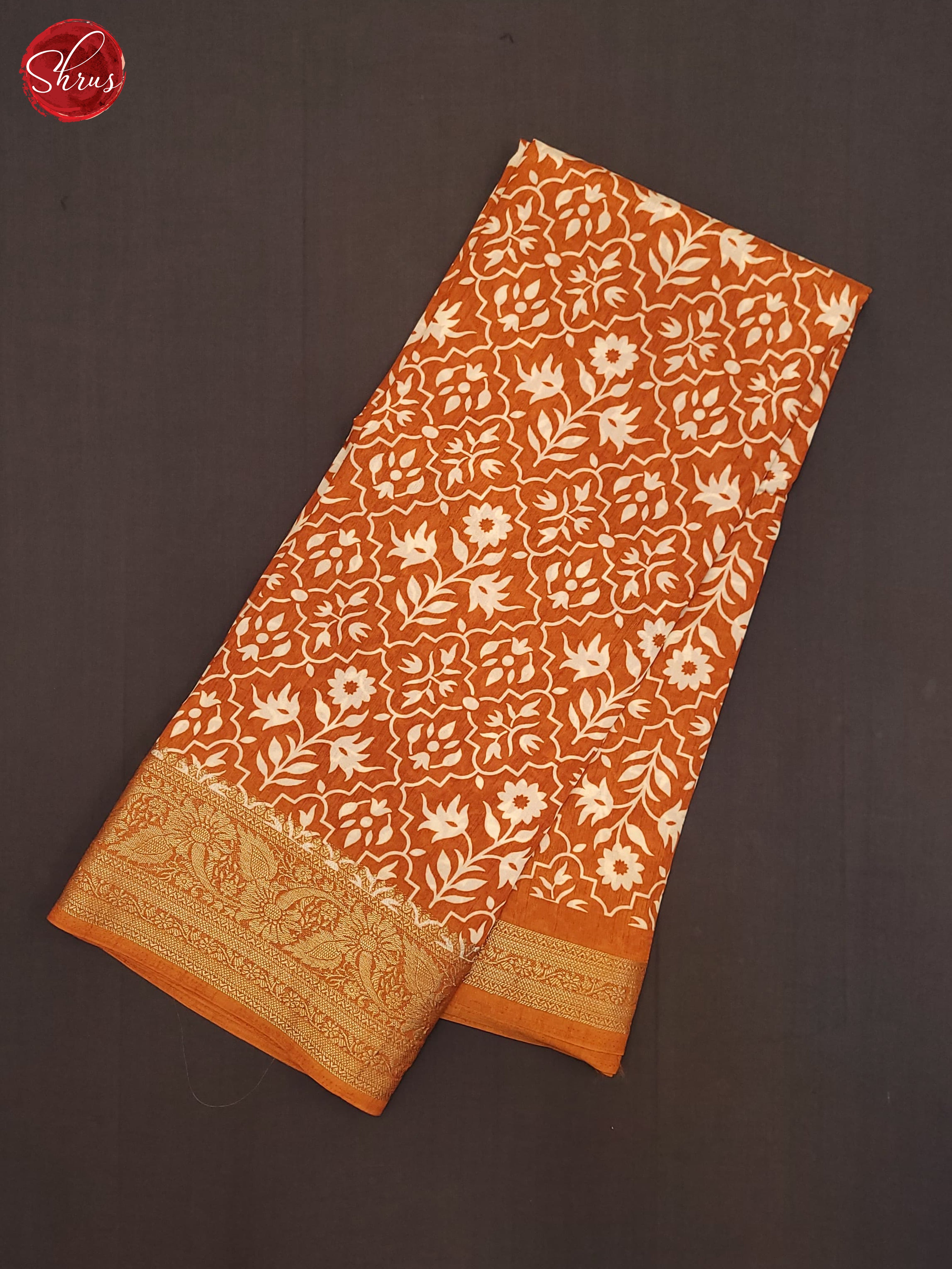 BJS13615 - Semi Crepe Saree - Shop on ShrusEternity.com