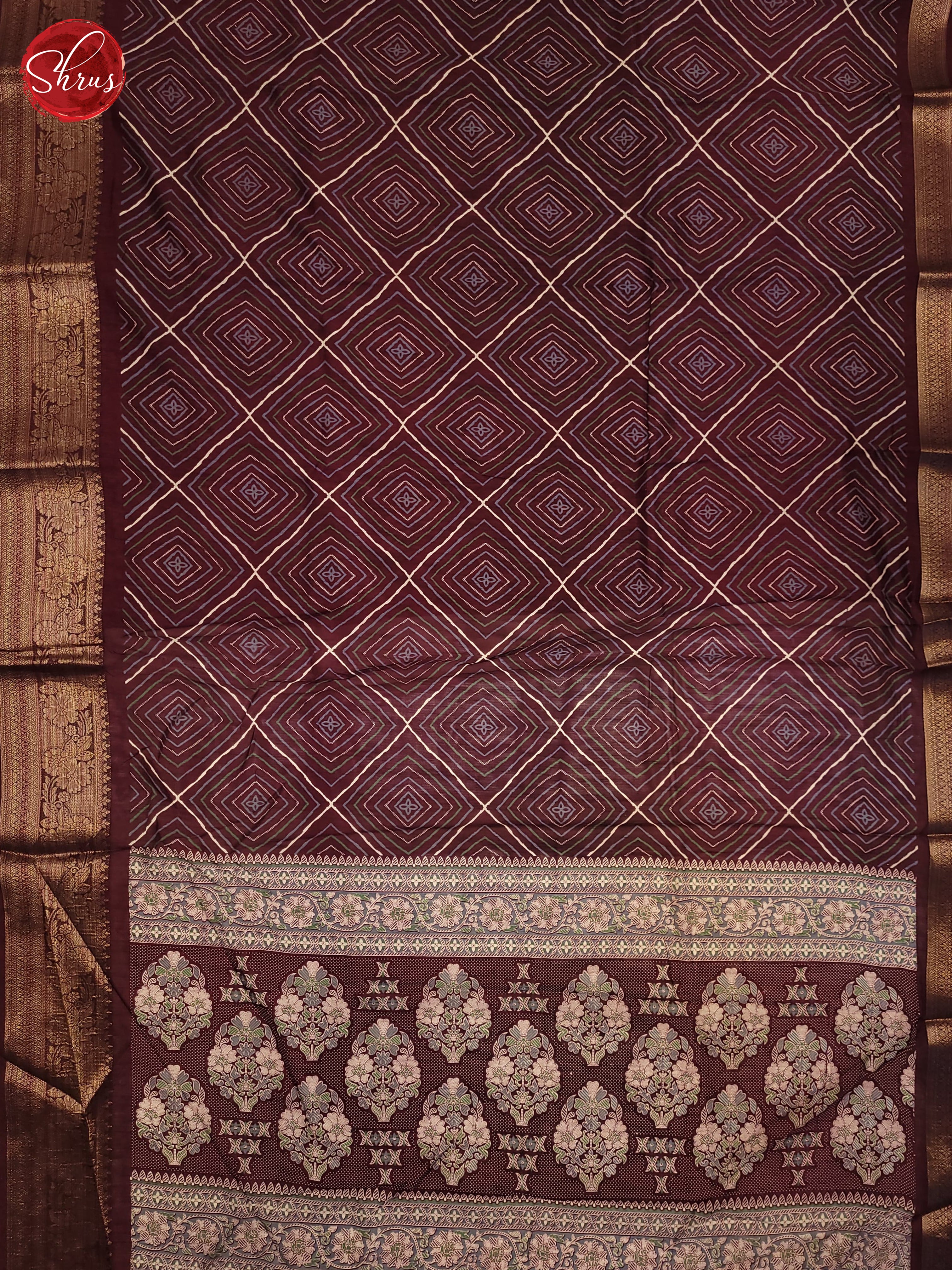 BJS13622 - Semi Crepe Saree - Shop on ShrusEternity.com