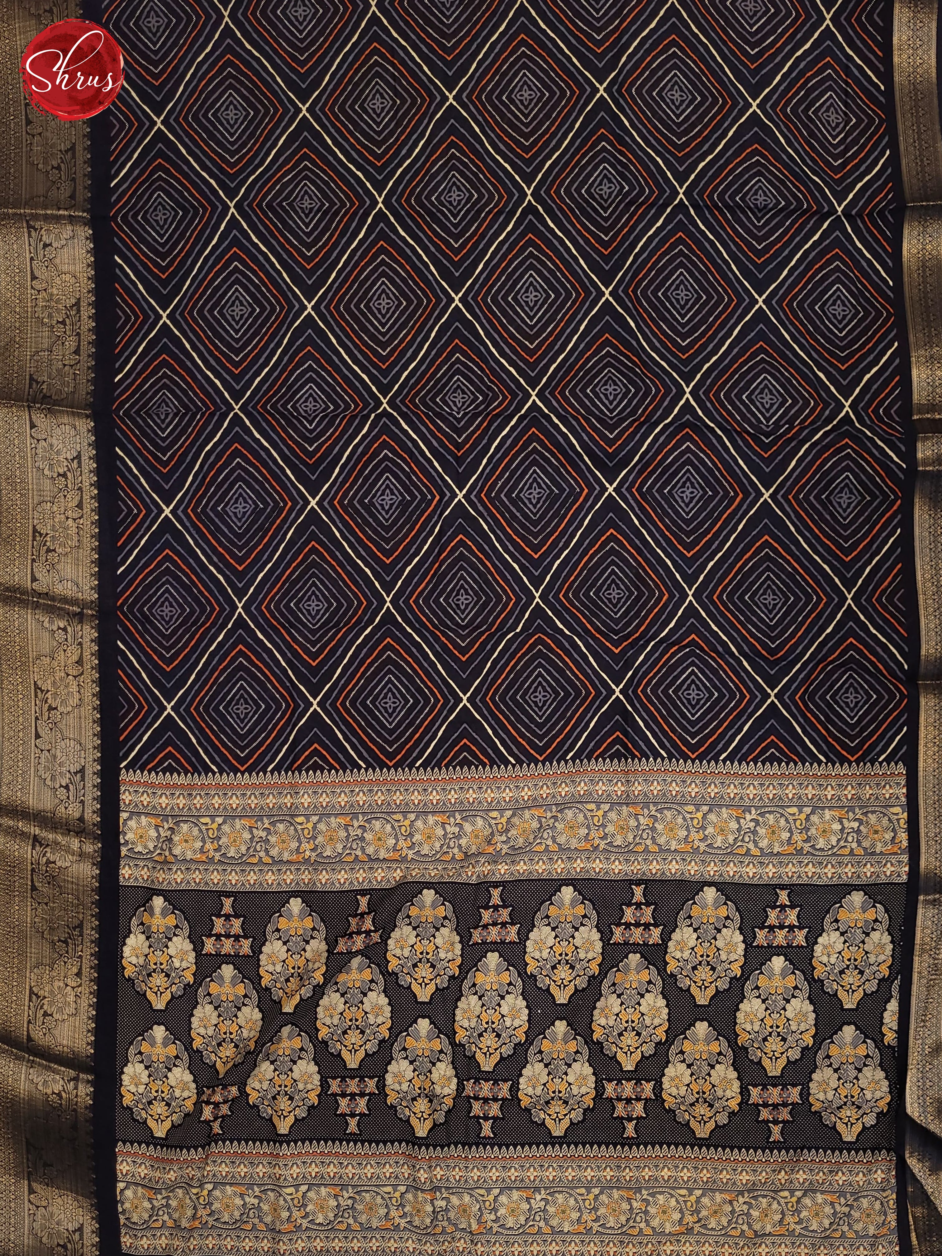 BJS13625 - Semi Crepe Saree - Shop on ShrusEternity.com