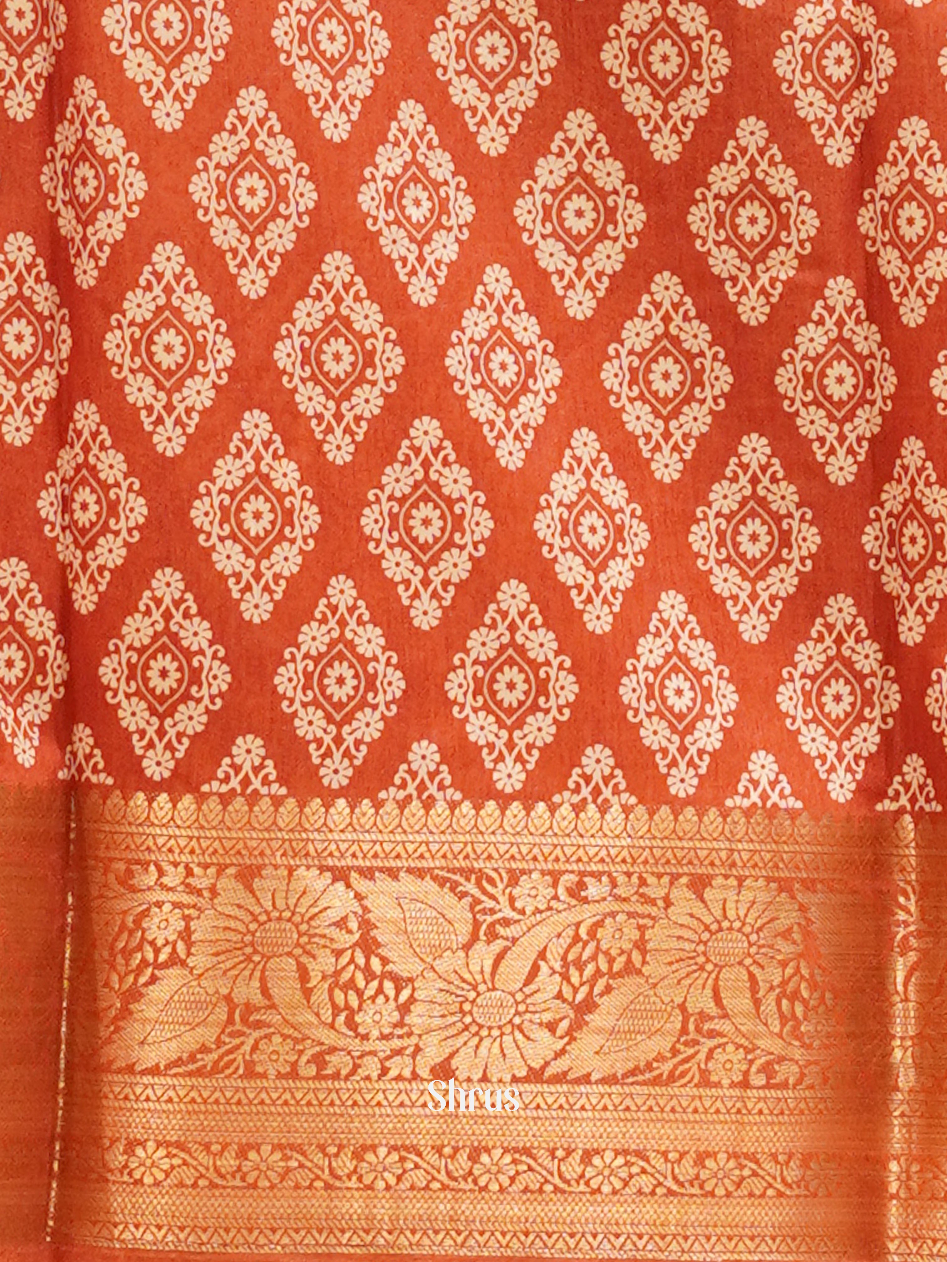 Pink(SIngle Tone) - Semi crepe Saree - Shop on ShrusEternity.com