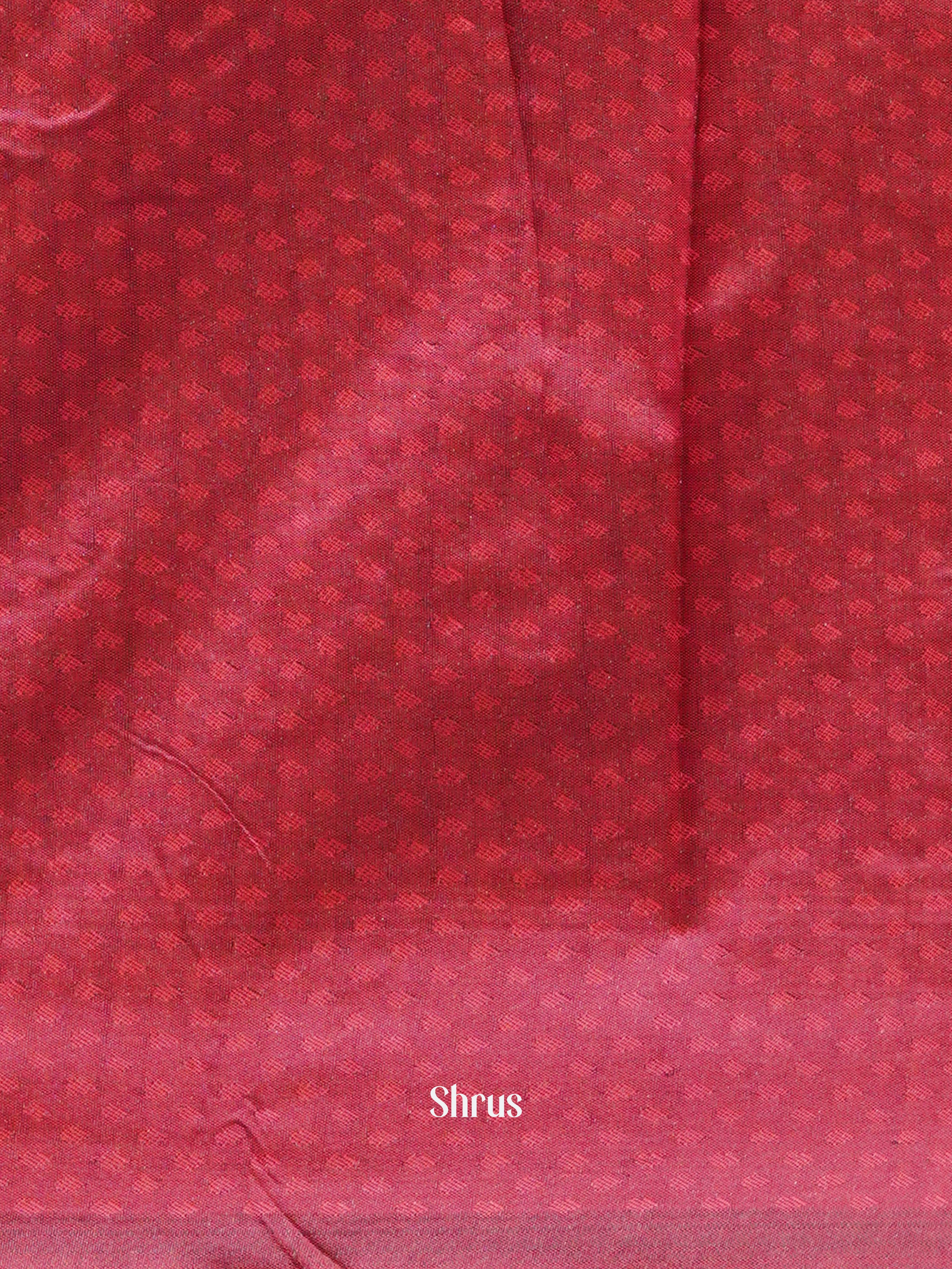 Blue And Pink- Semi kanchipuram saree - Shop on ShrusEternity.com
