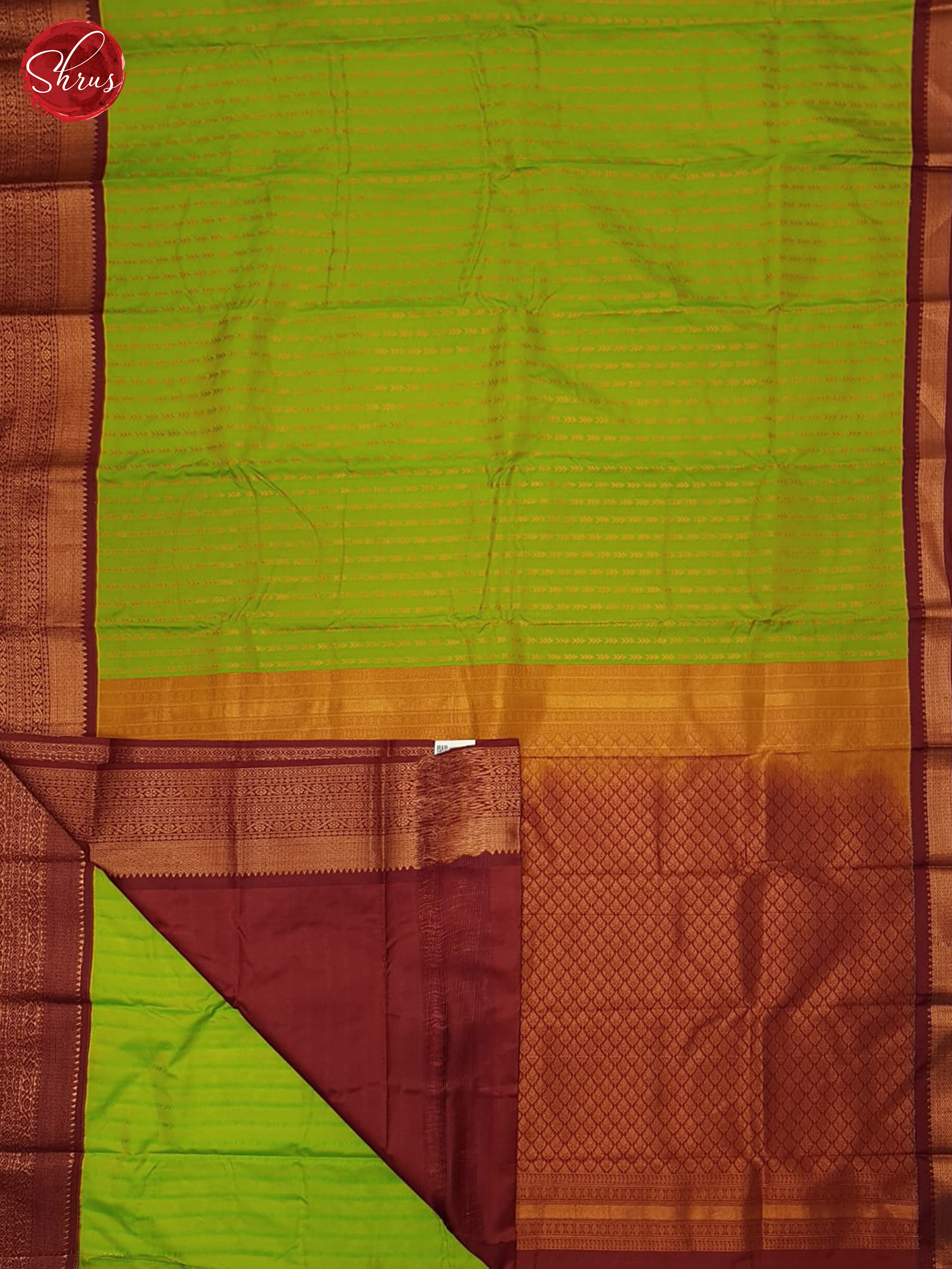 BJS14108 - Semi Kanchipuram Saree - Shop on ShrusEternity.com