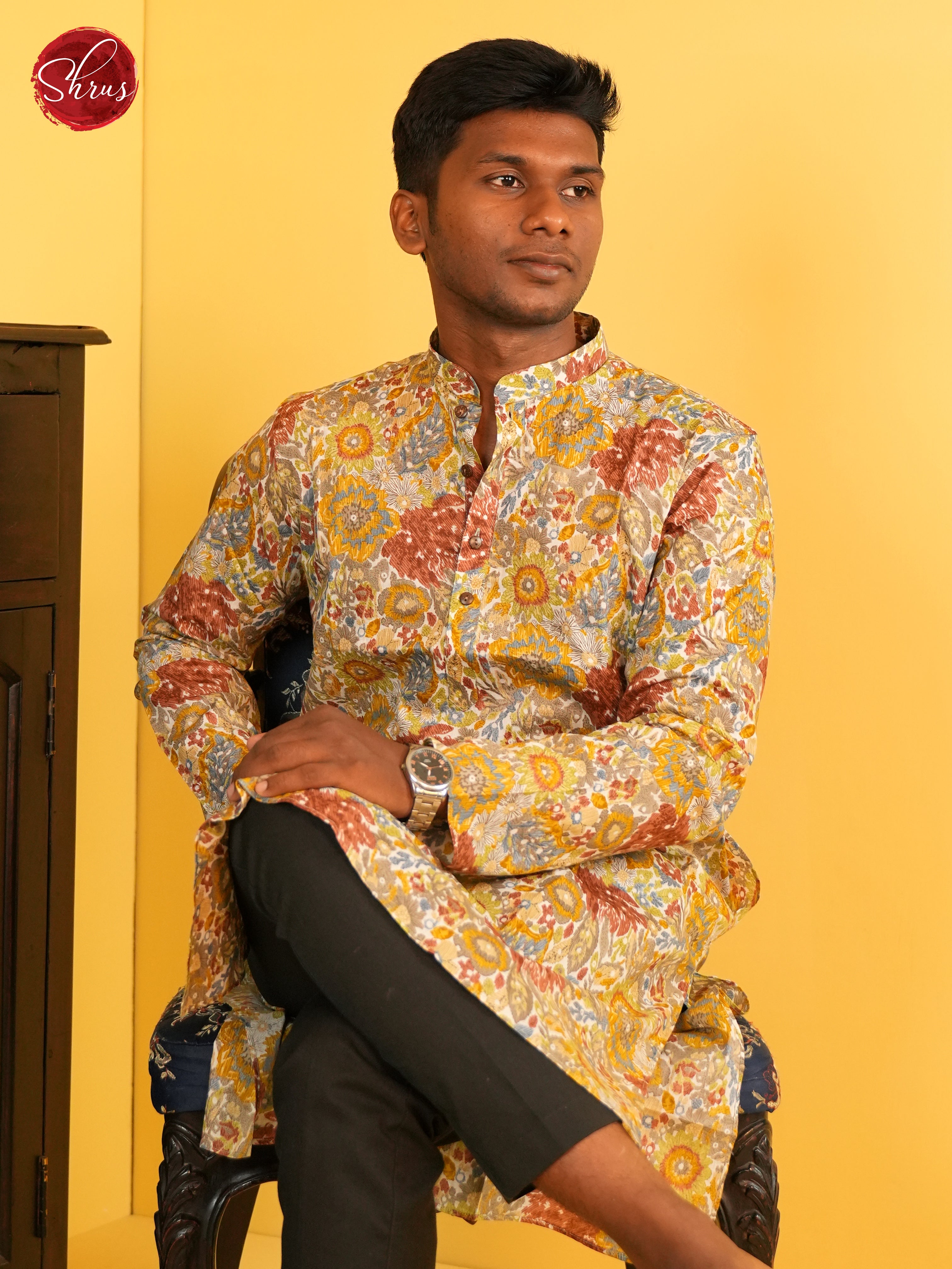 BJS16205 -Readymade Mens Kurta - Shop on ShrusEternity.com
