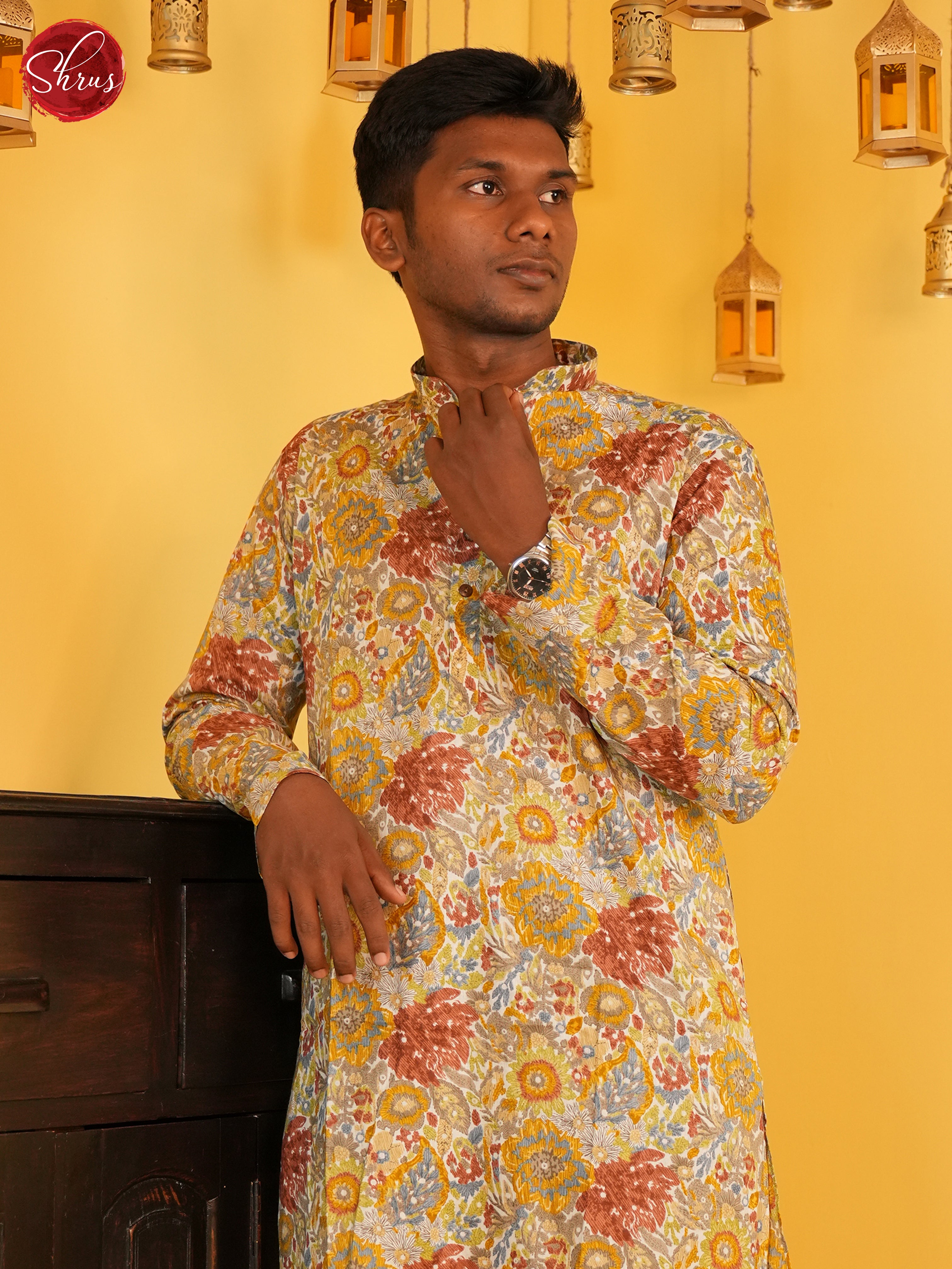 BJS16205 -Readymade Mens Kurta - Shop on ShrusEternity.com