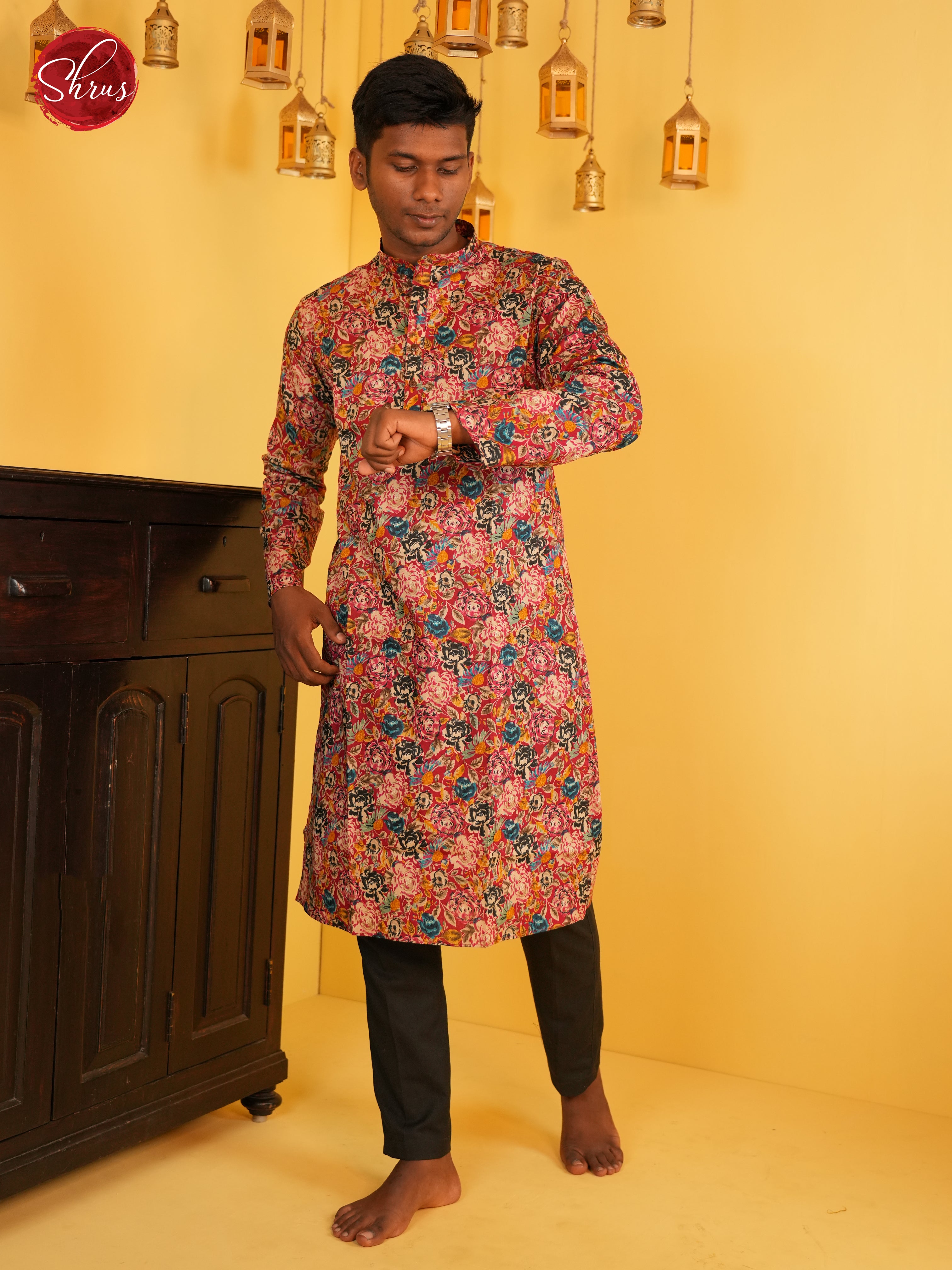 BJS16233 -Readymade Mens Kurta - Shop on ShrusEternity.com