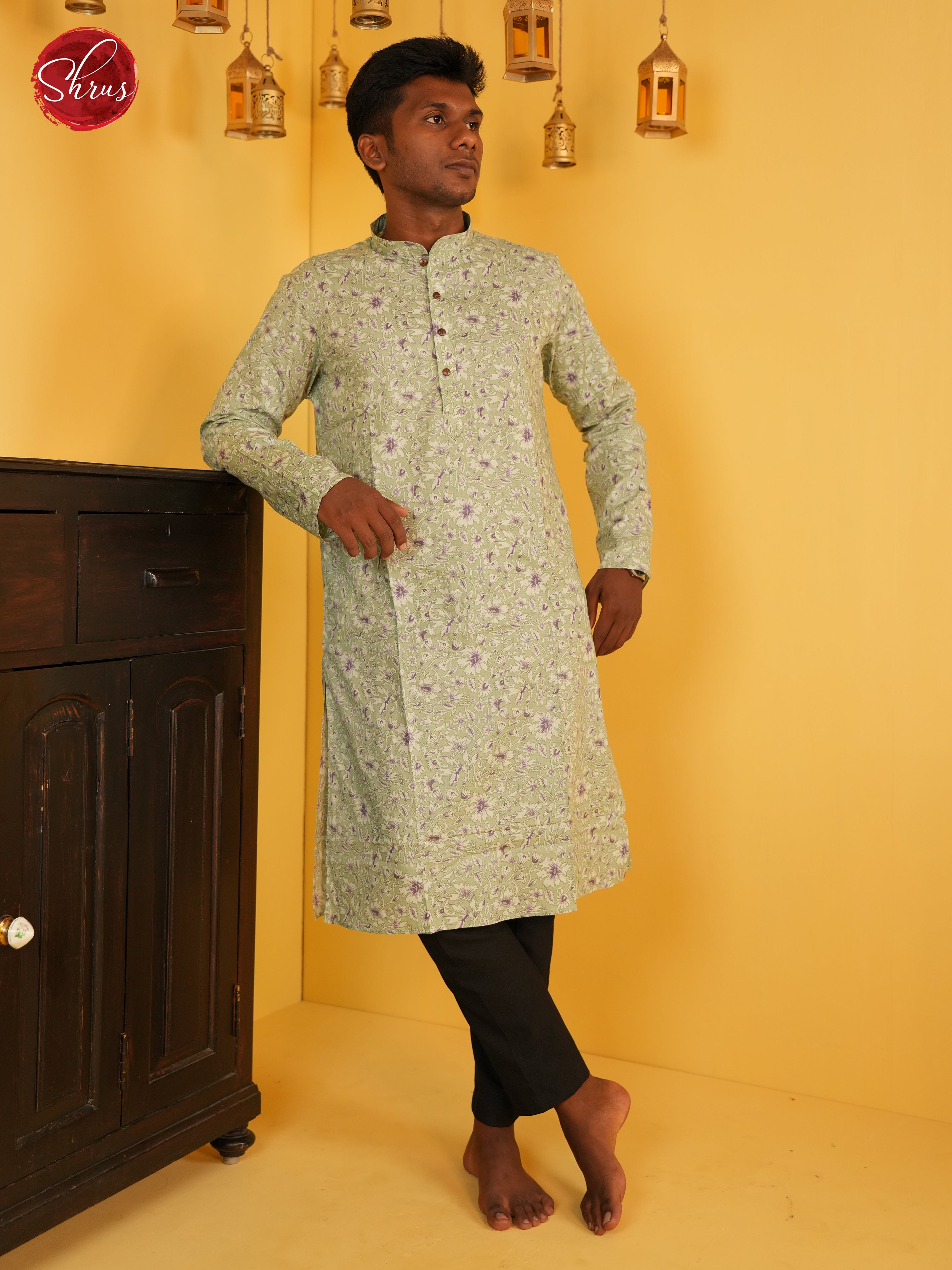 BJS16343 -Readymade Mens Kurta - Shop on ShrusEternity.com