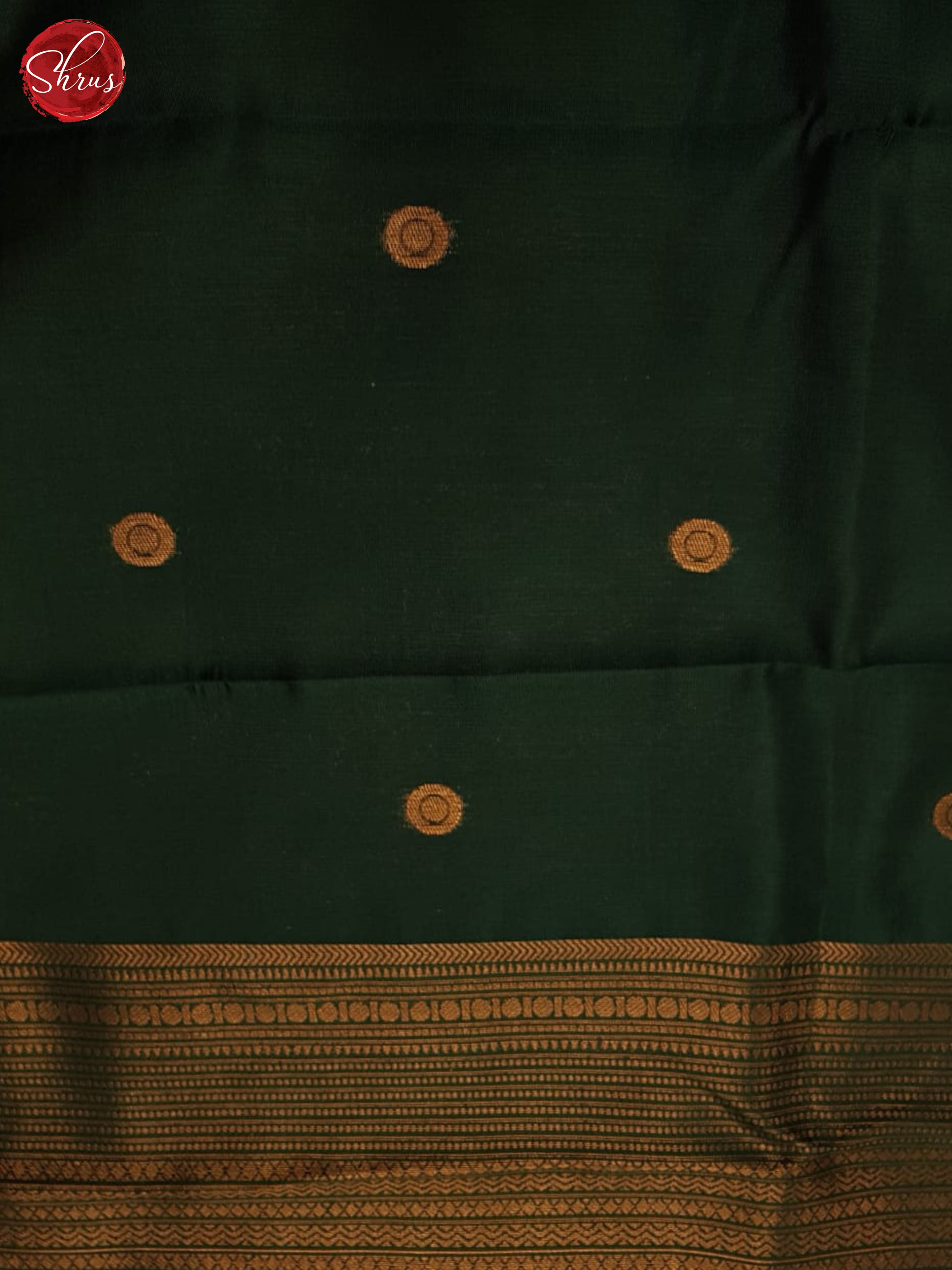 Arakku Maroon And Green-Semi kanchipuram Saree - Shop on ShrusEternity.com