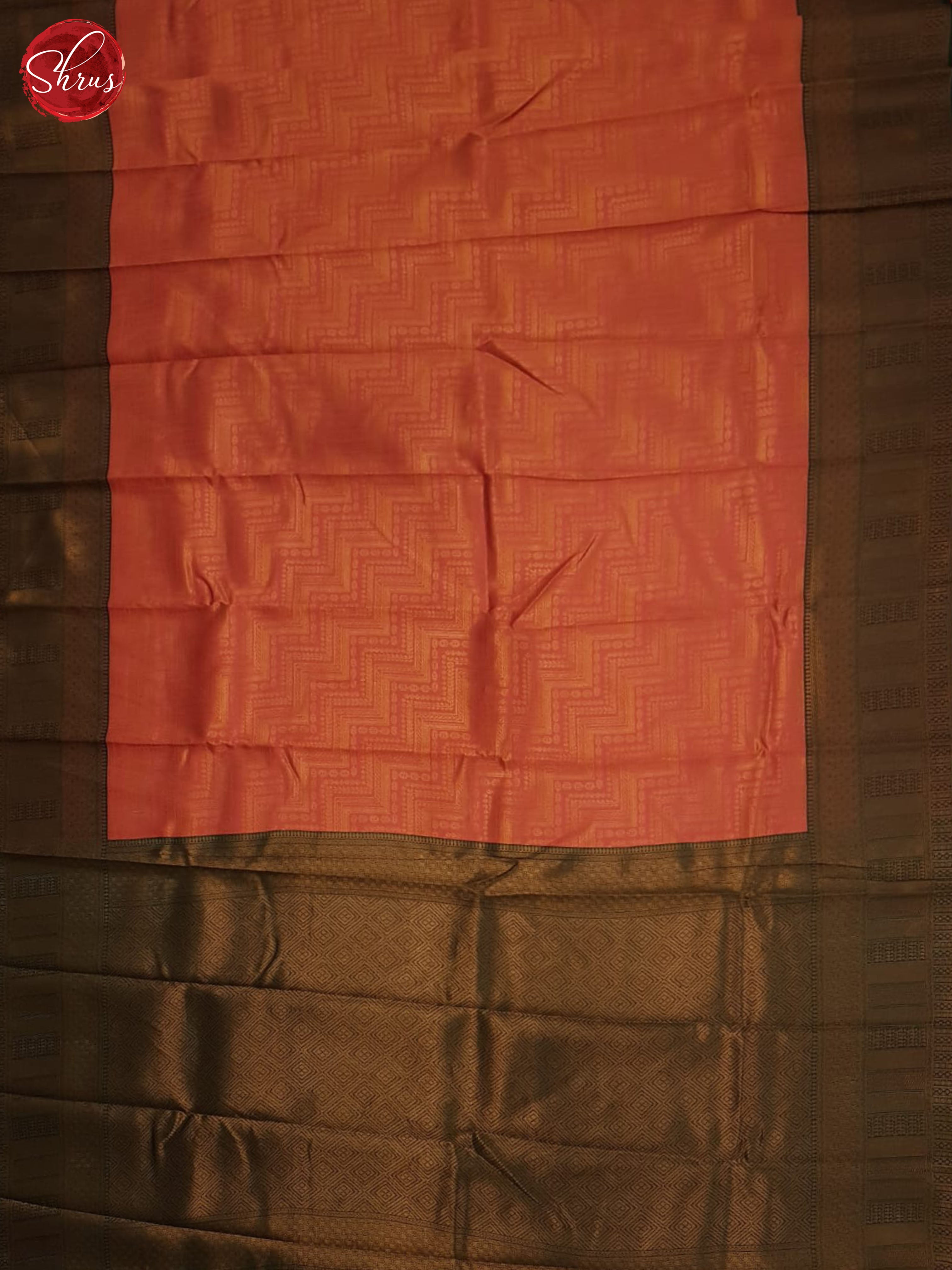 Pink And Green-Semi Kanchipuram Saree - Shop on ShrusEternity.com