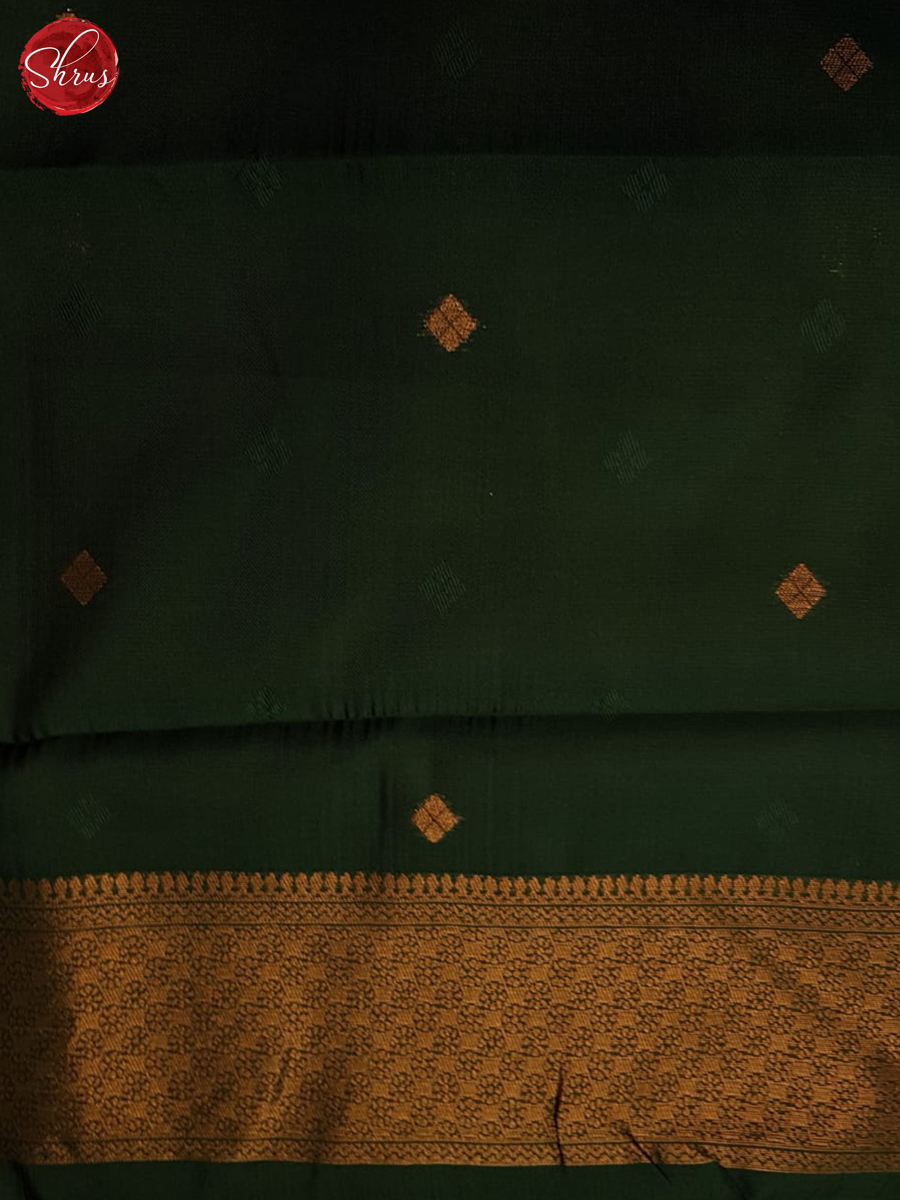 Pink And Green-Semi Kanchipuram Saree - Shop on ShrusEternity.com