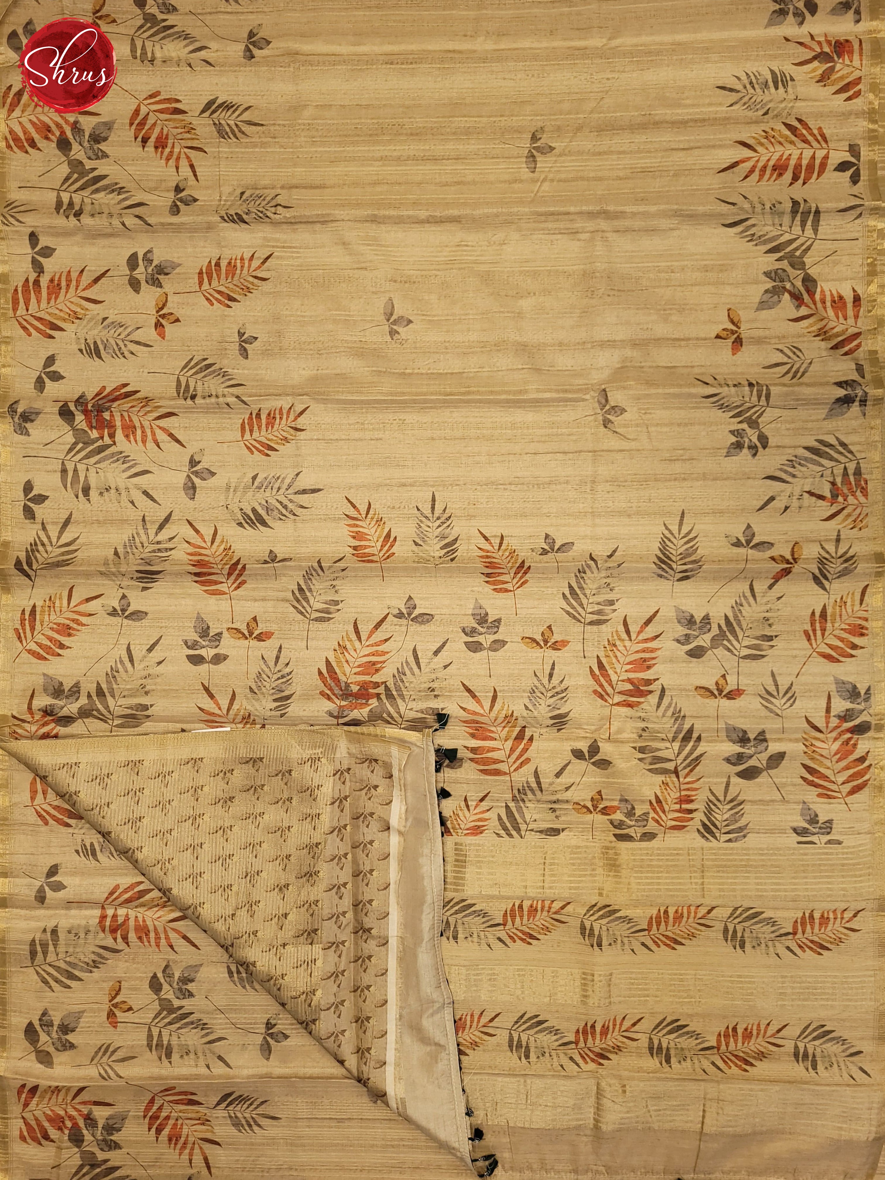 Elachi Green(SIngle Tone) - Semi Tussar Saree - Shop on ShrusEternity.com