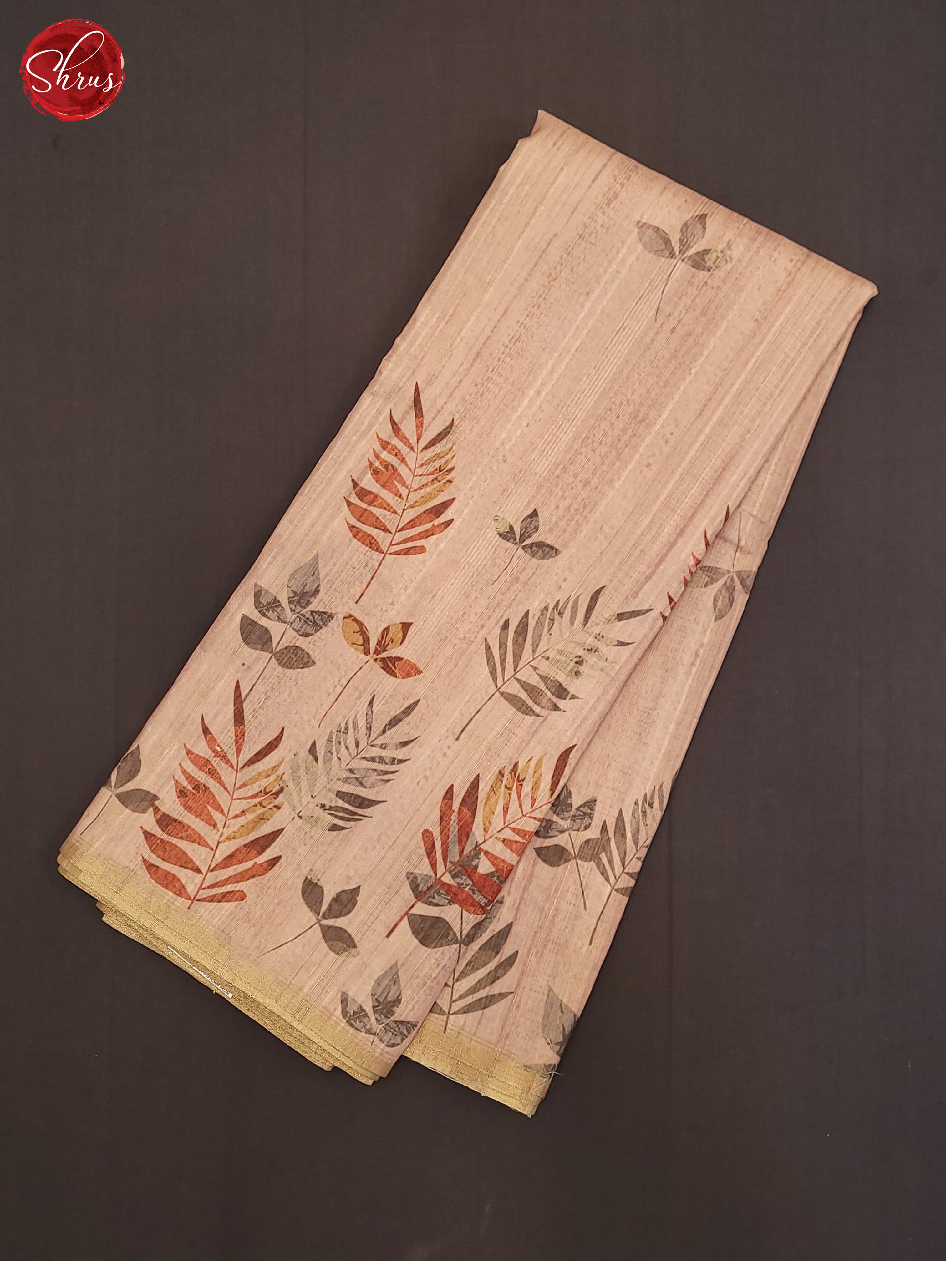 Light Onion Pink(Single Tone) - Semi Tussar Saree - Shop on ShrusEternity.com