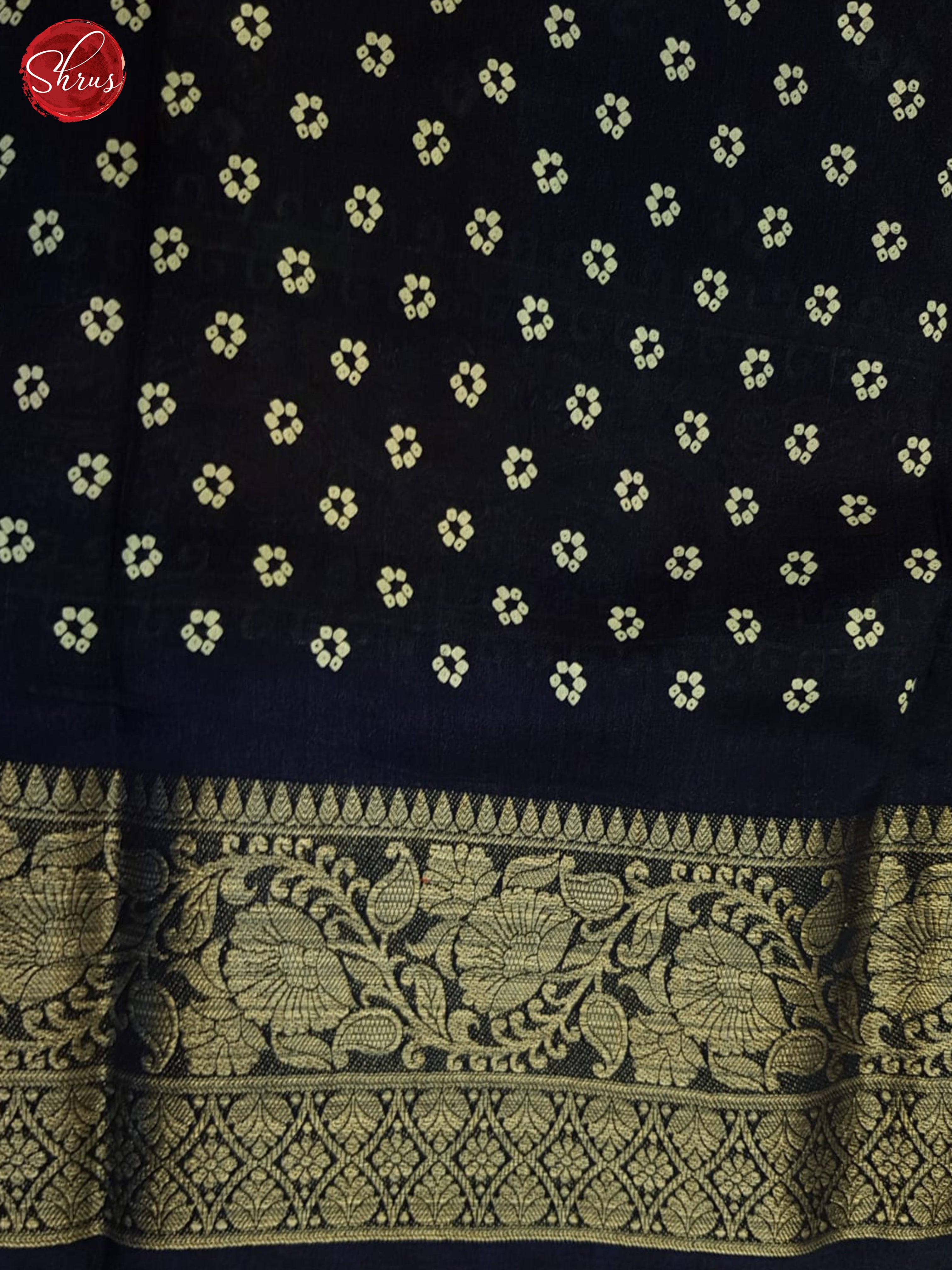 Blue(Single Tone)- Semi crepe Saree - Shop on ShrusEternity.com