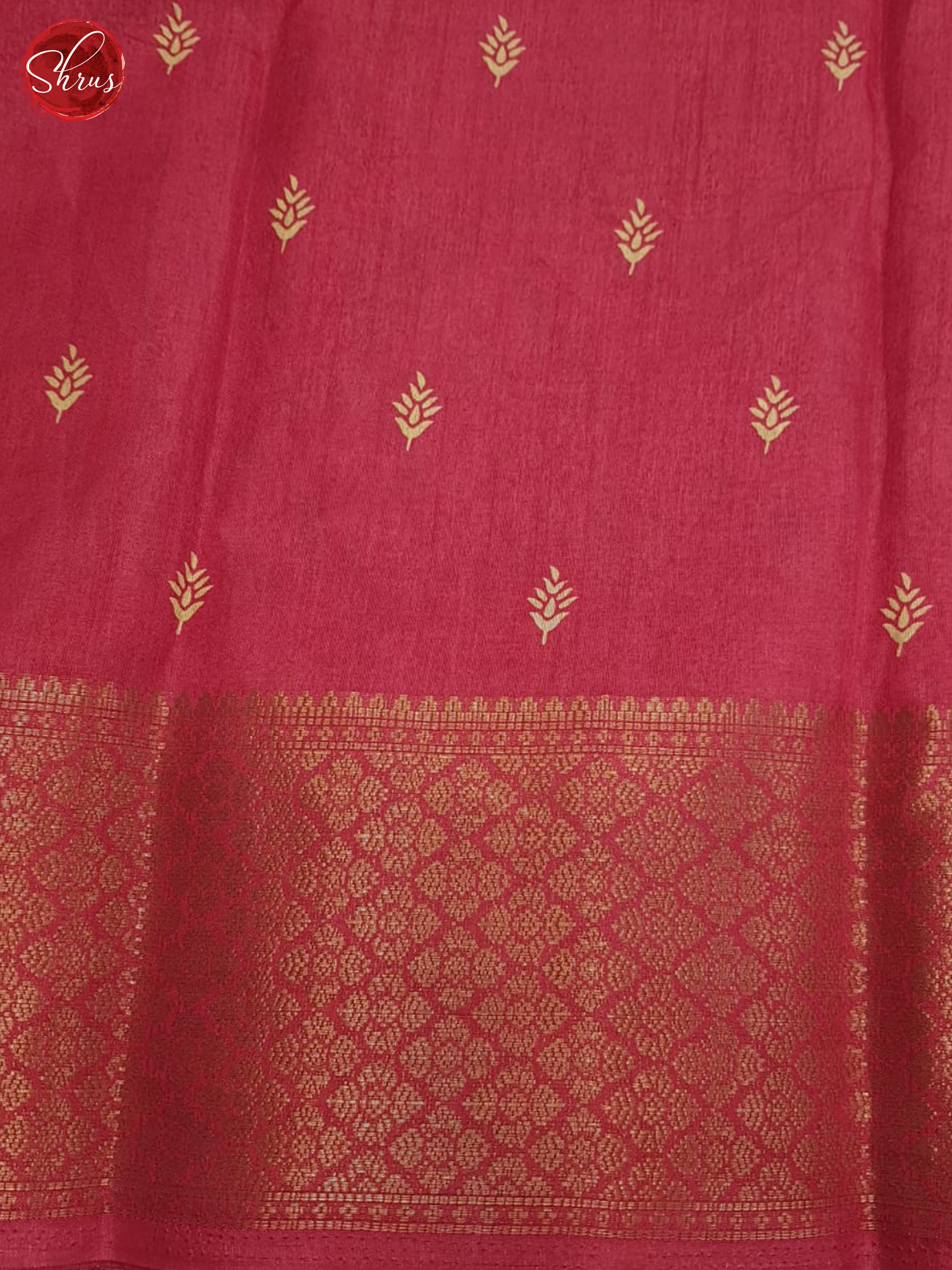 Pink(Single tone)- Semi Crepe Saree - Shop on ShrusEternity.com