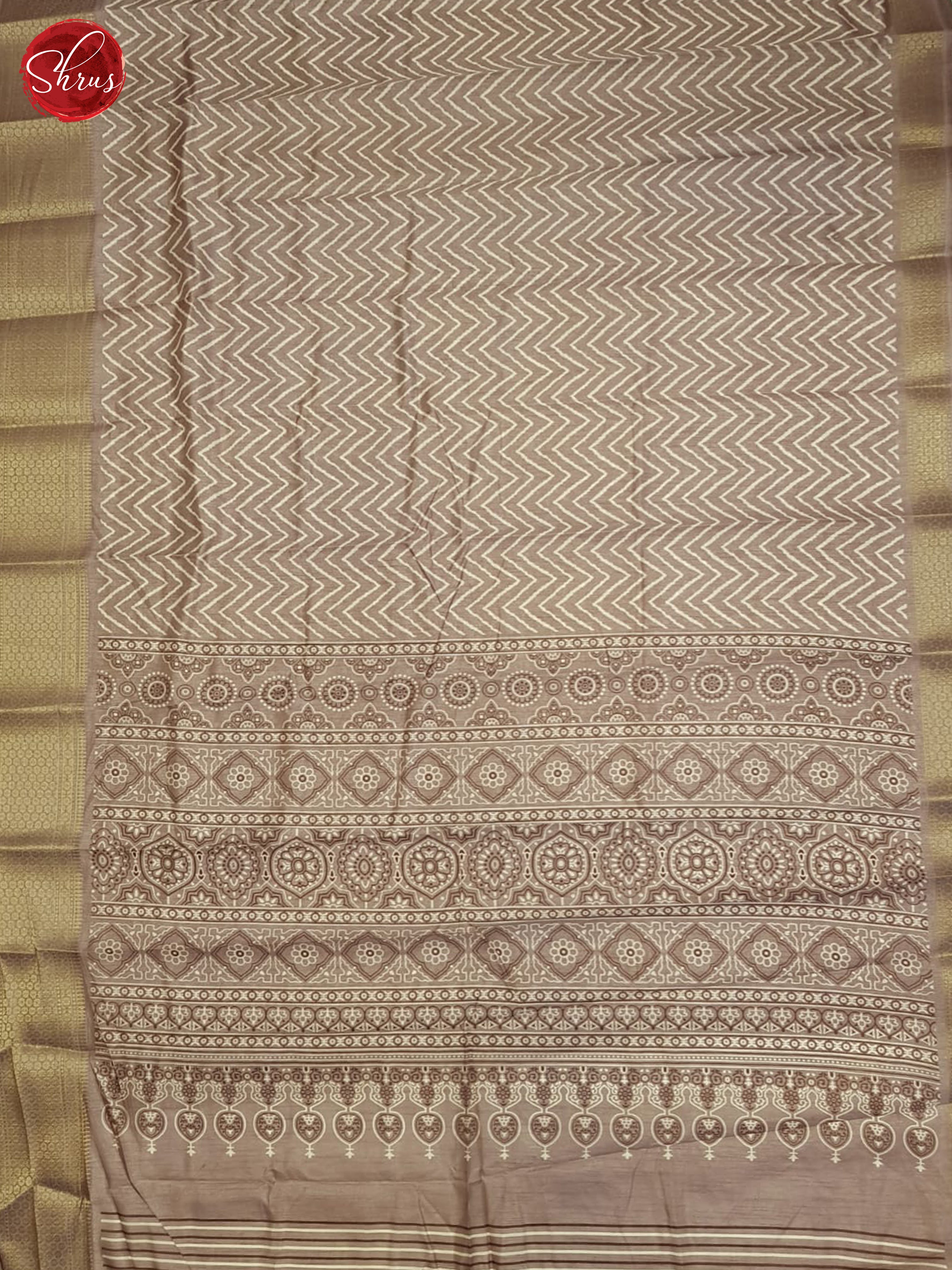 Dusty Onion Pink(single tone)- Semi Crepe saree - Shop on ShrusEternity.com