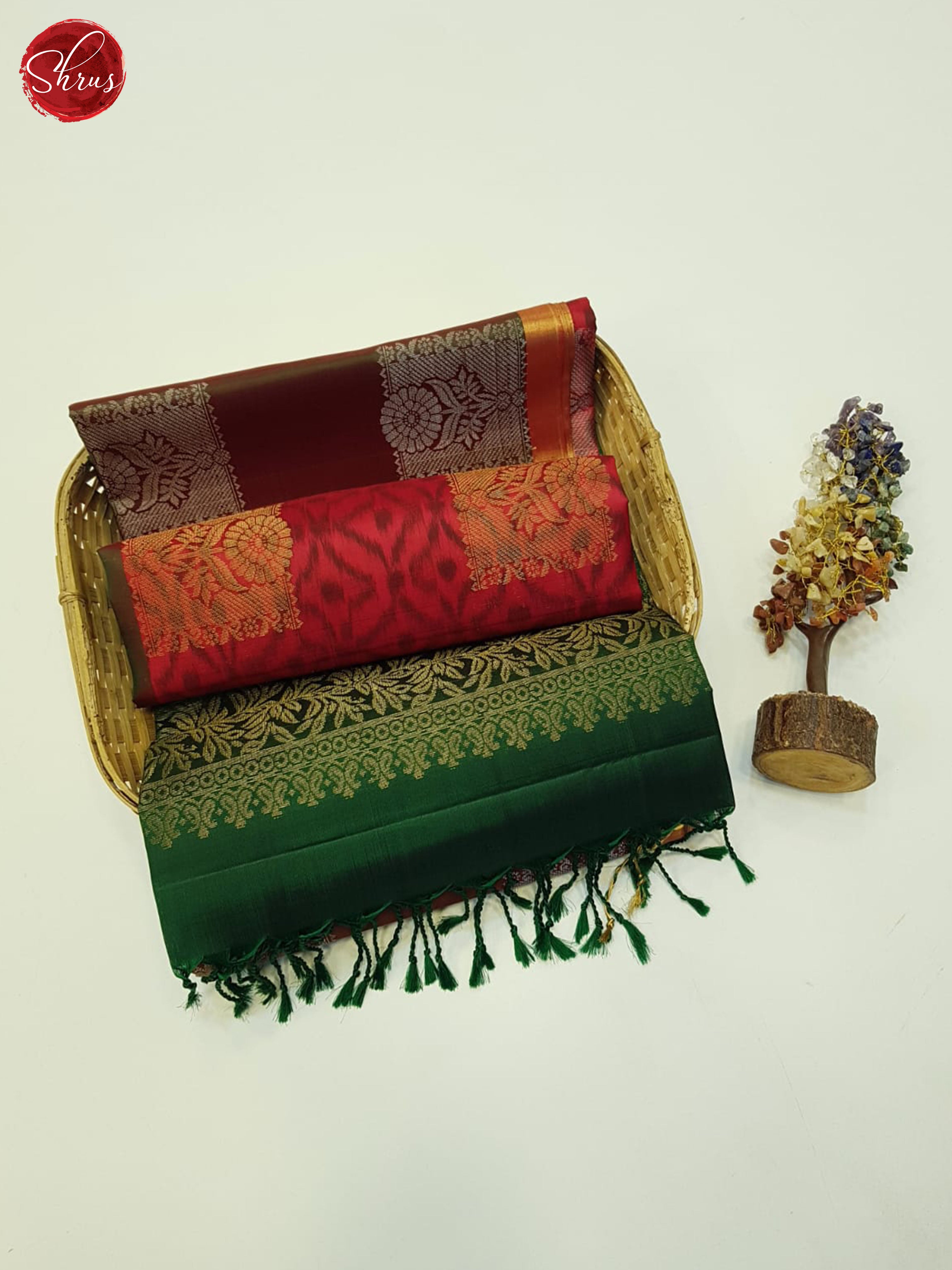 BJS16946 - Soft Silk Saree - Shop on ShrusEternity.com