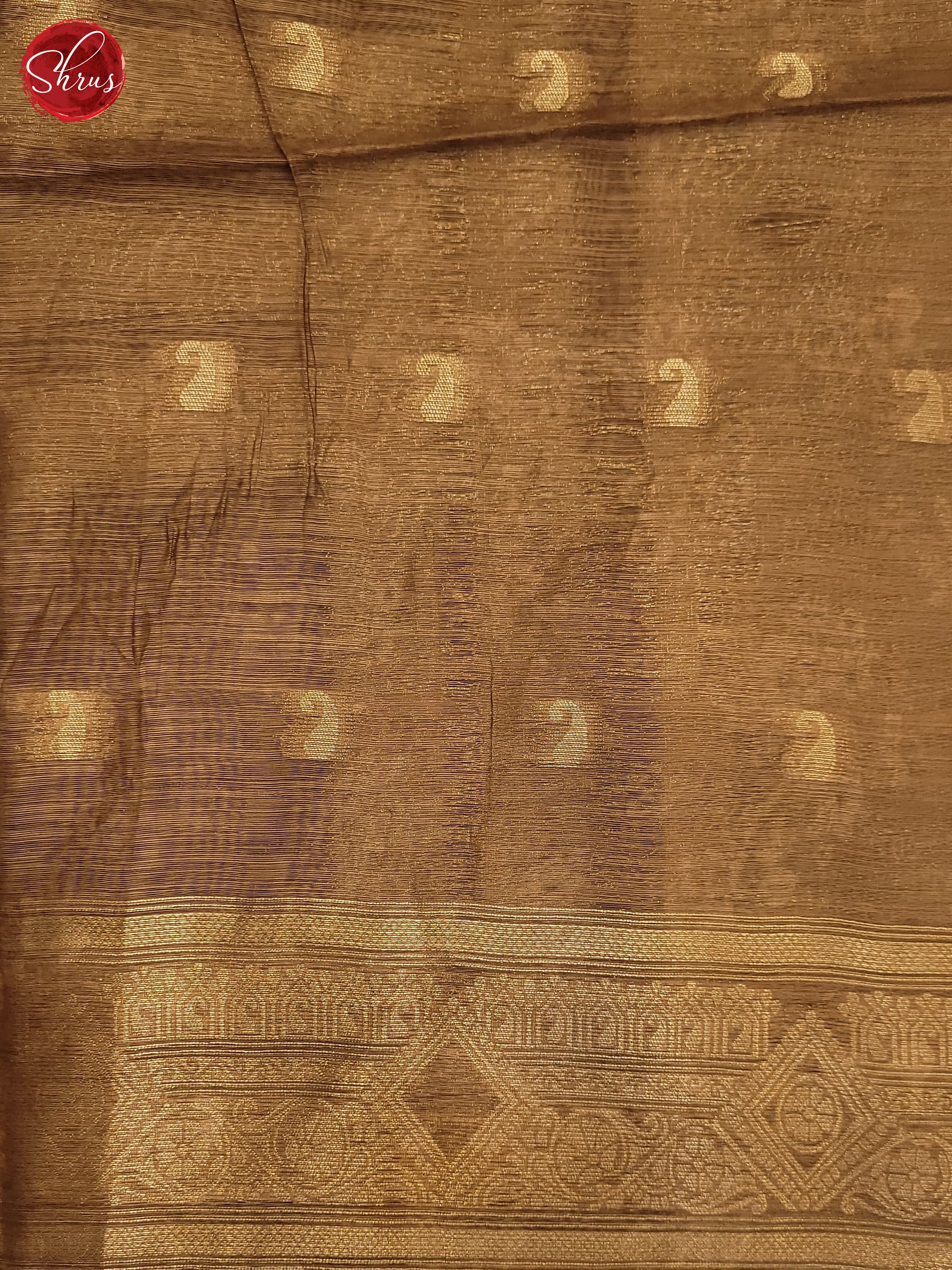 Grey &Beige - Semi Jute Saree - Shop on ShrusEternity.com