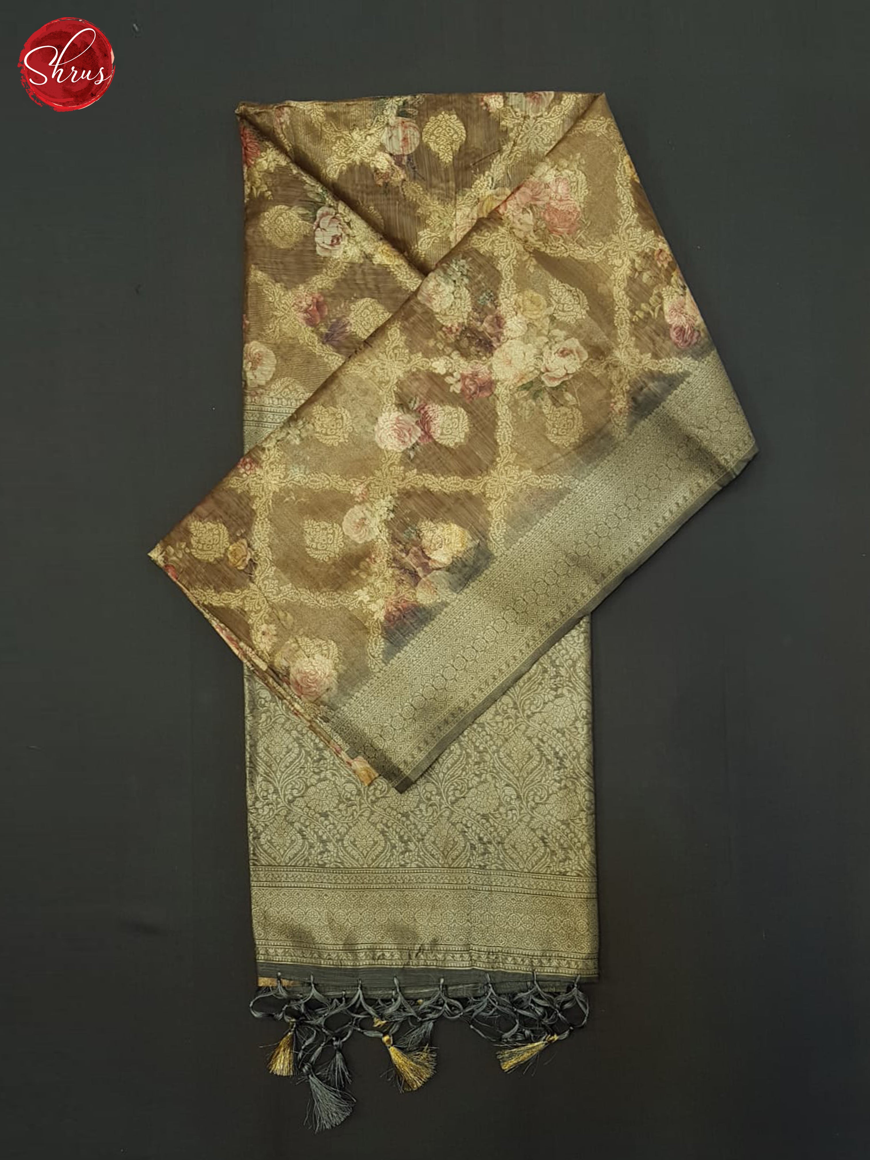 BJS17063 - Semi Jute Saree - Shop on ShrusEternity.com