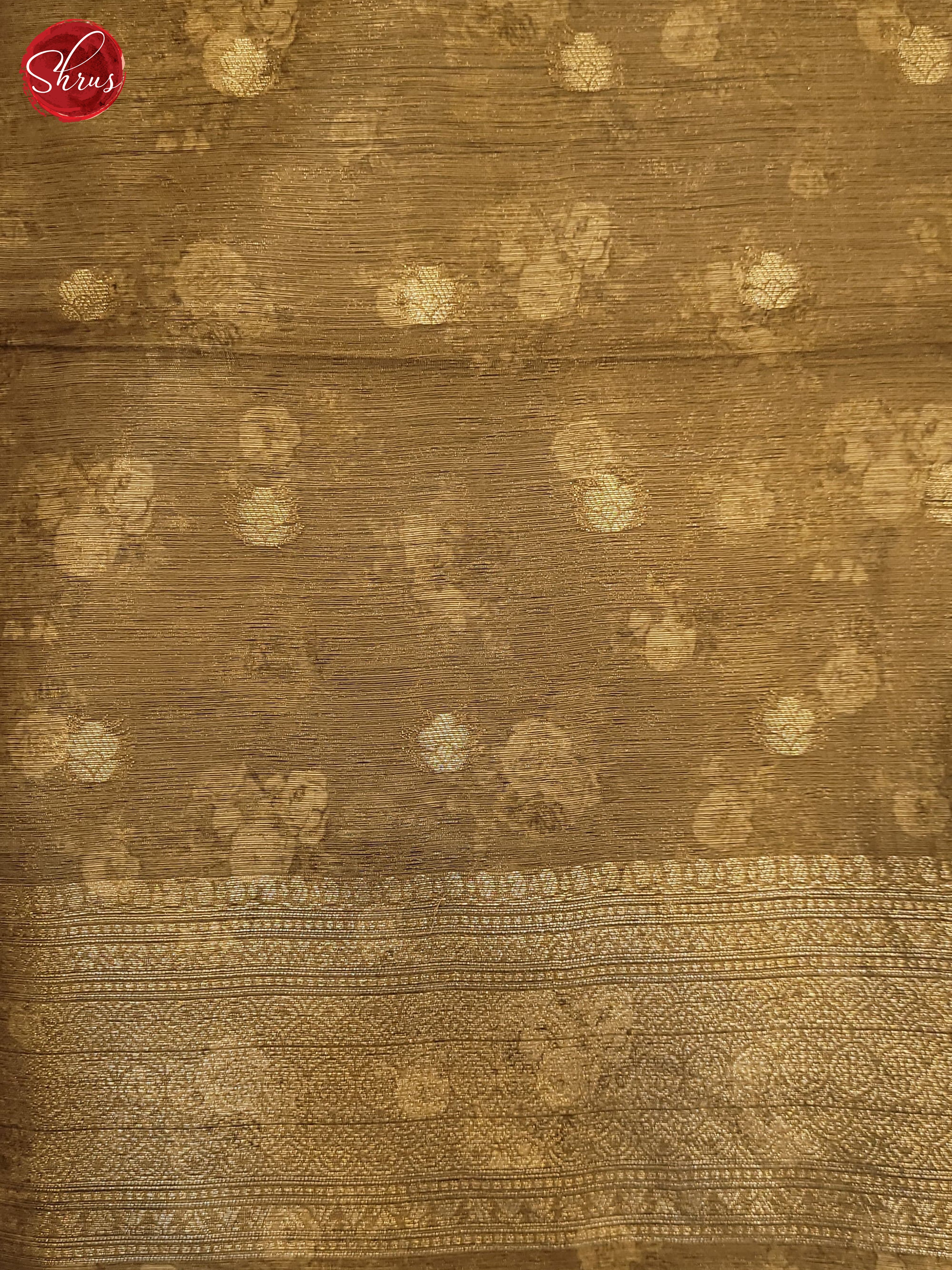 Grey & Elachi Green - Semi Jute Saree - Shop on ShrusEternity.com