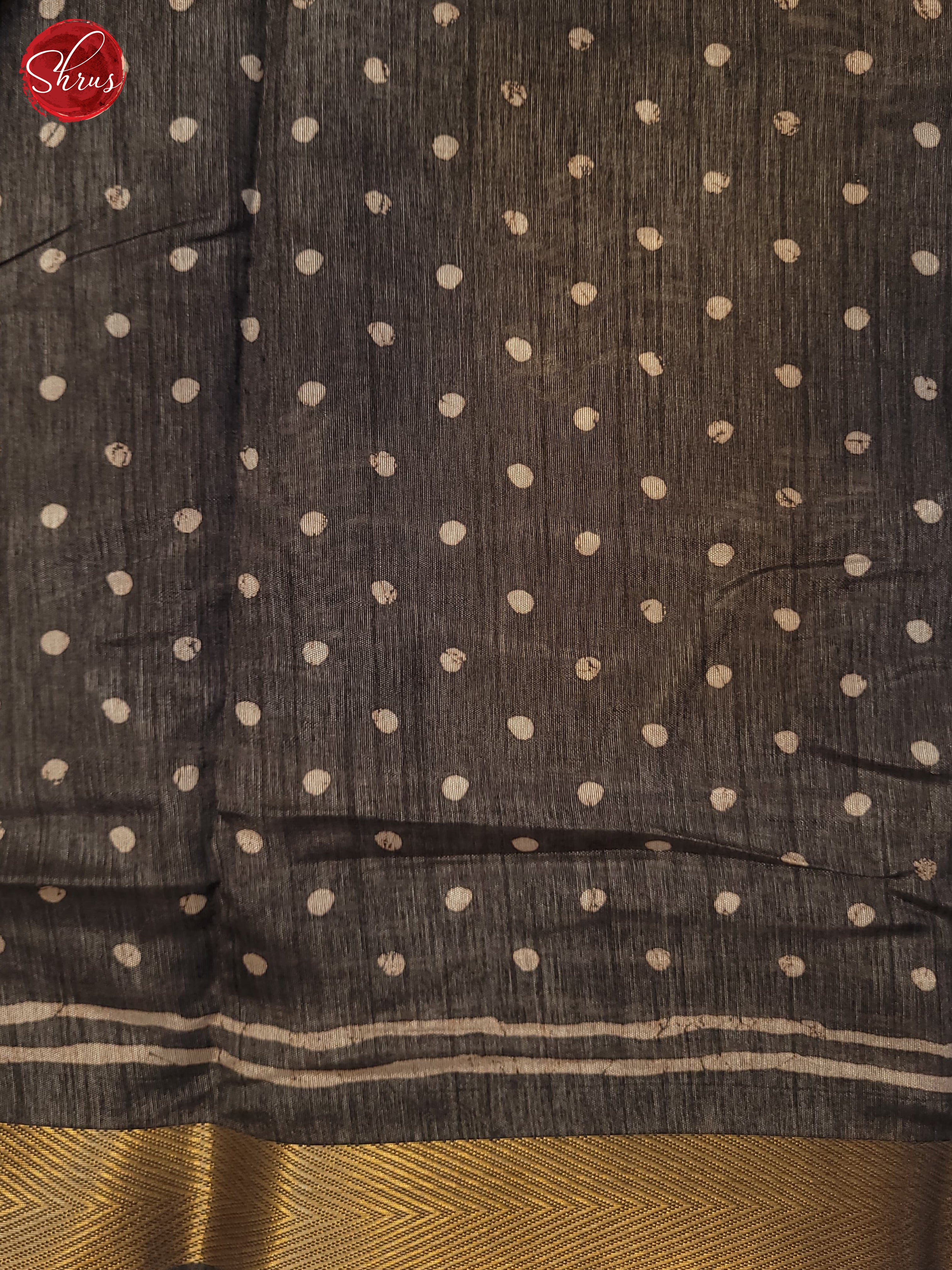 Grey(Single Tone) - Semi Matka Cotton Saree - Shop on ShrusEternity.com