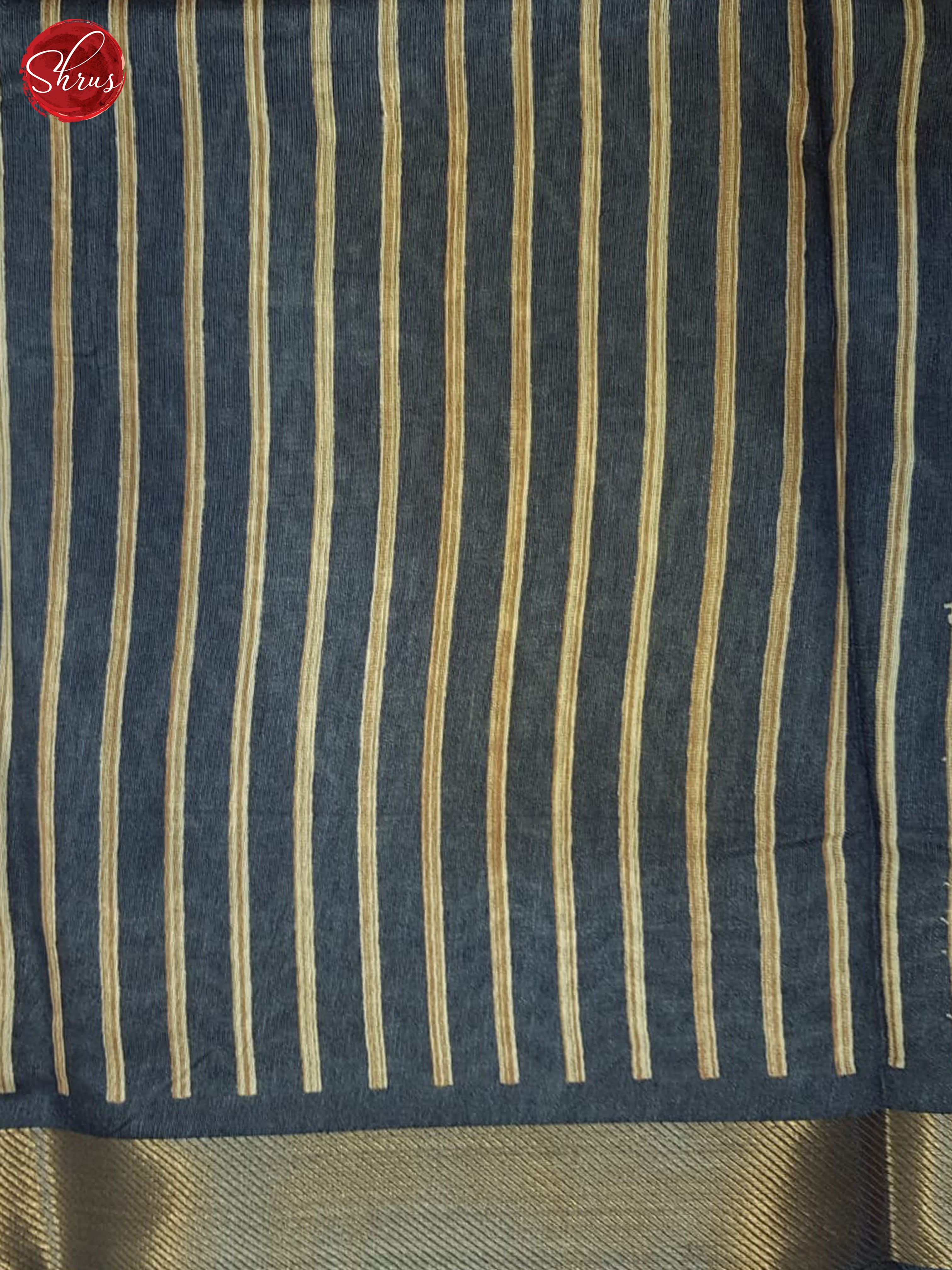 Grey(Single Tone) - Semi Matka Cotton Saree - Shop on ShrusEternity.com