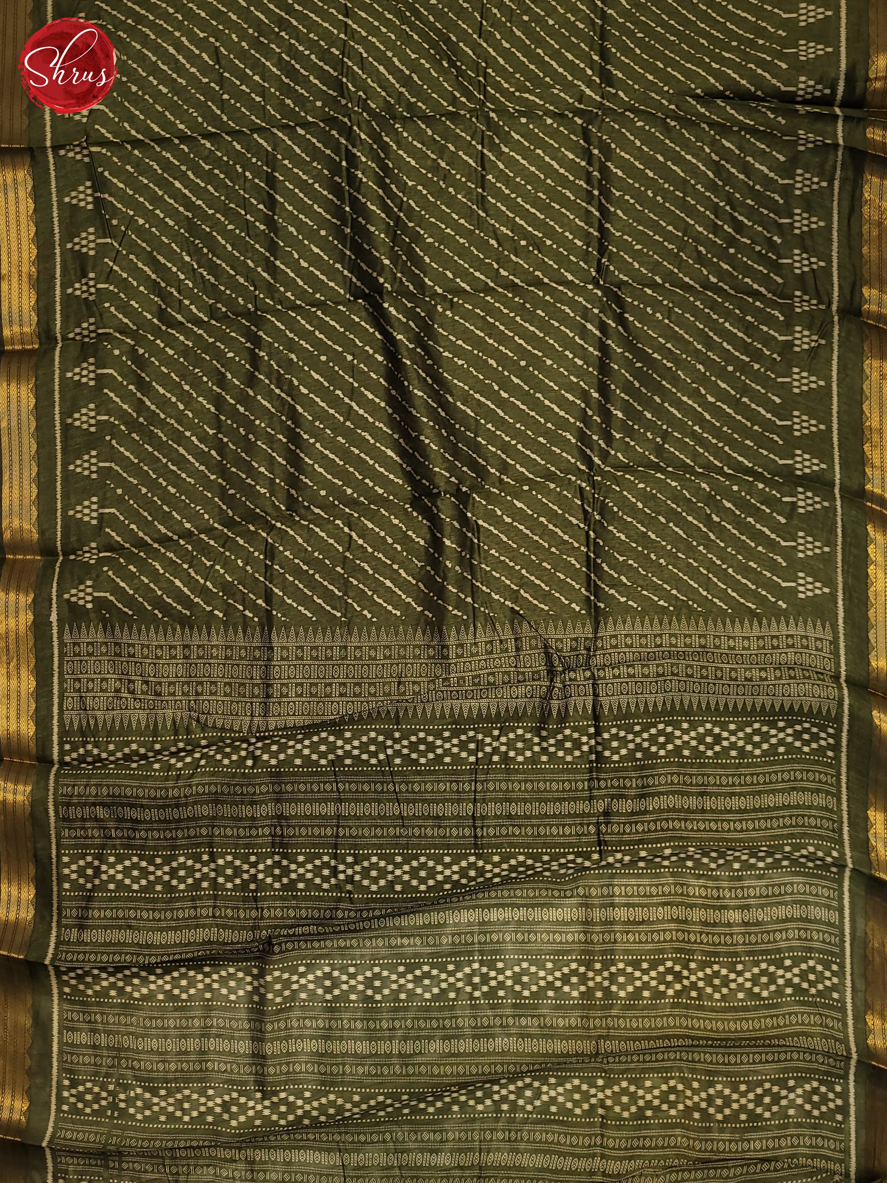 Green(Single Tone) - Matka Cotton Saree - Shop on ShrusEternity.com