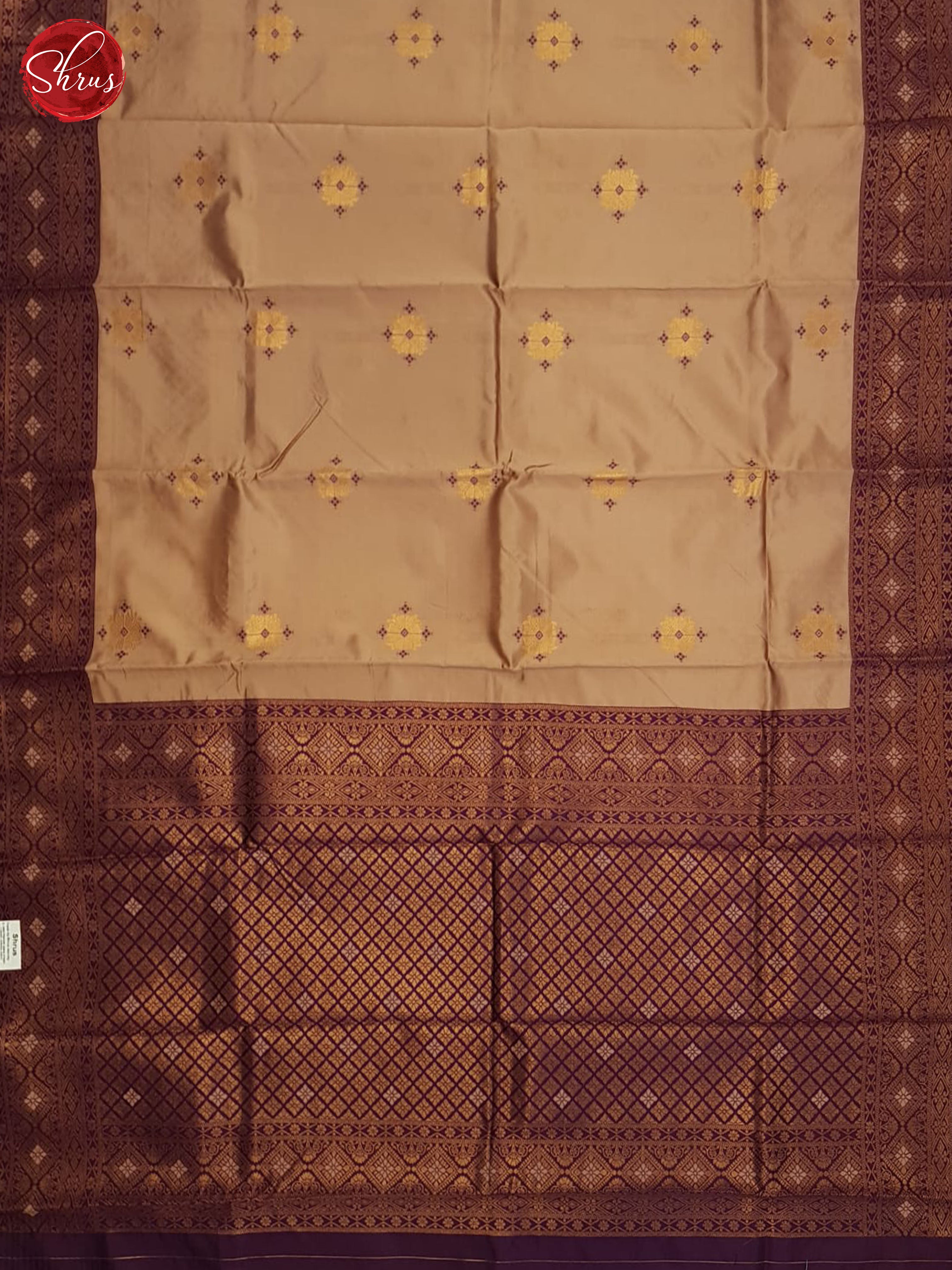 Dusty Onion Pink And Purple-Semi soft silk saree - Shop on ShrusEternity.com