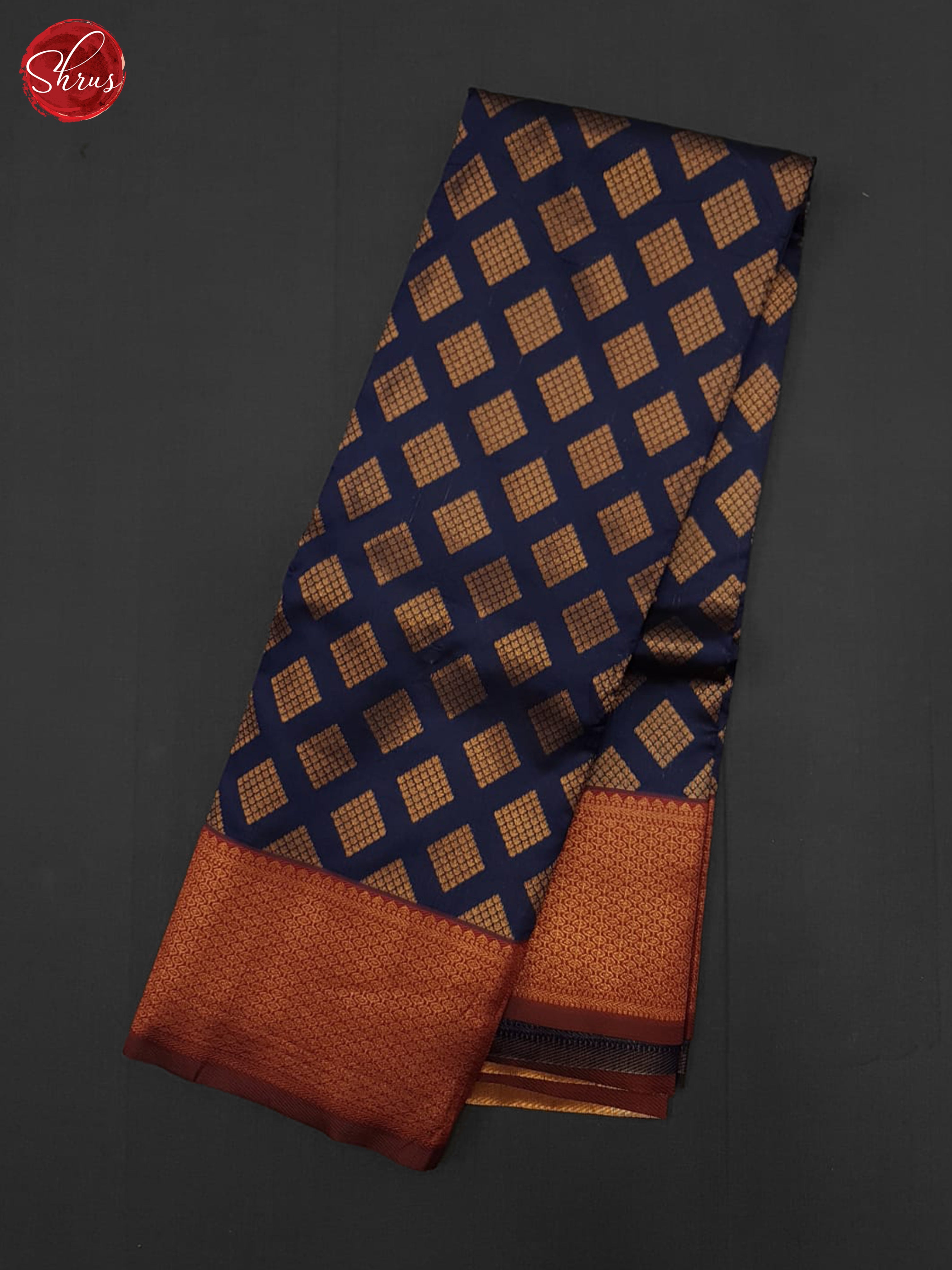 Blue And Araku Maroon- Semi Soft Silk Saree - Shop on ShrusEternity.com