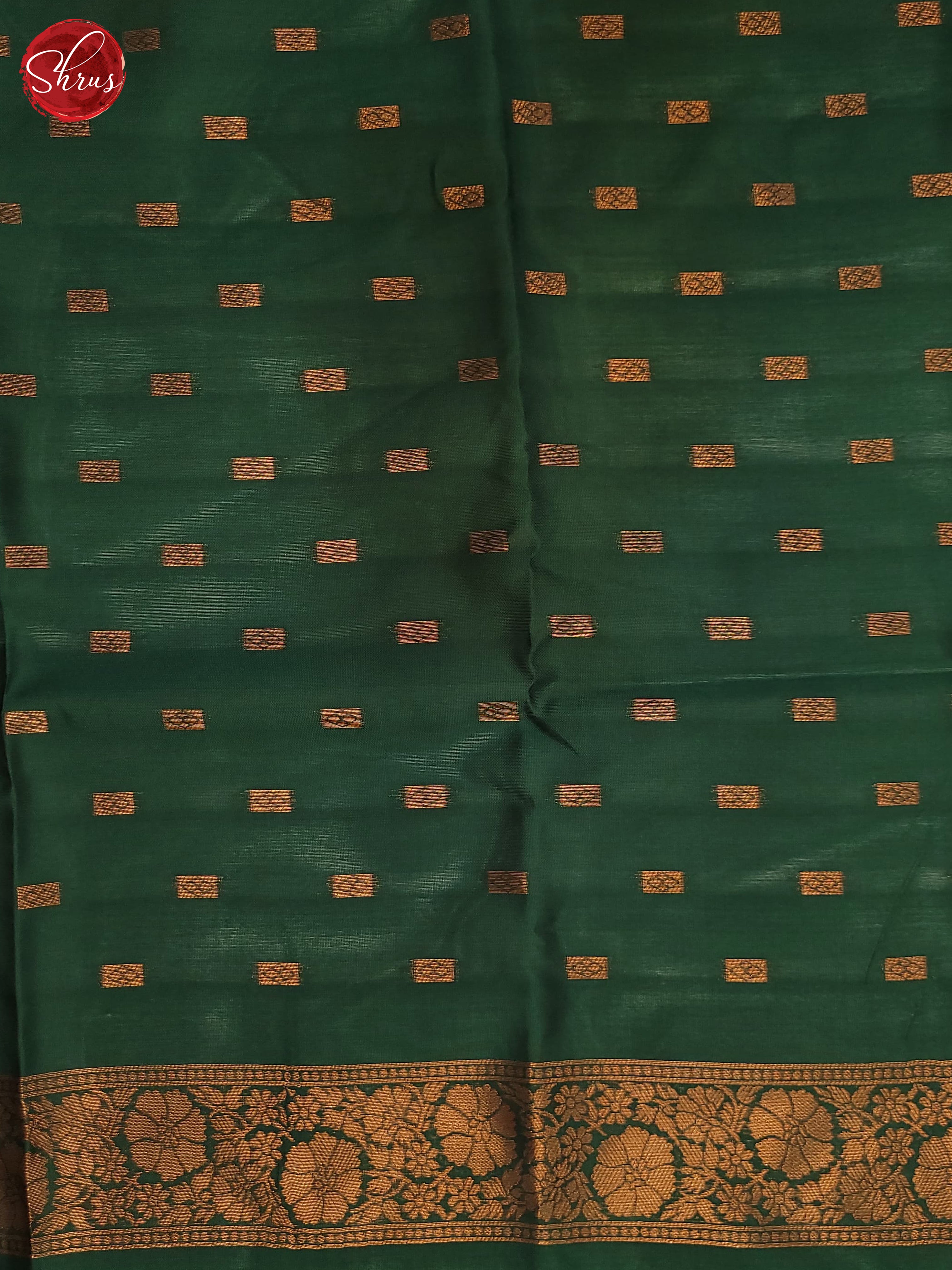 mustard & Green - Semi Soft Silk Saree - Shop on ShrusEternity.com