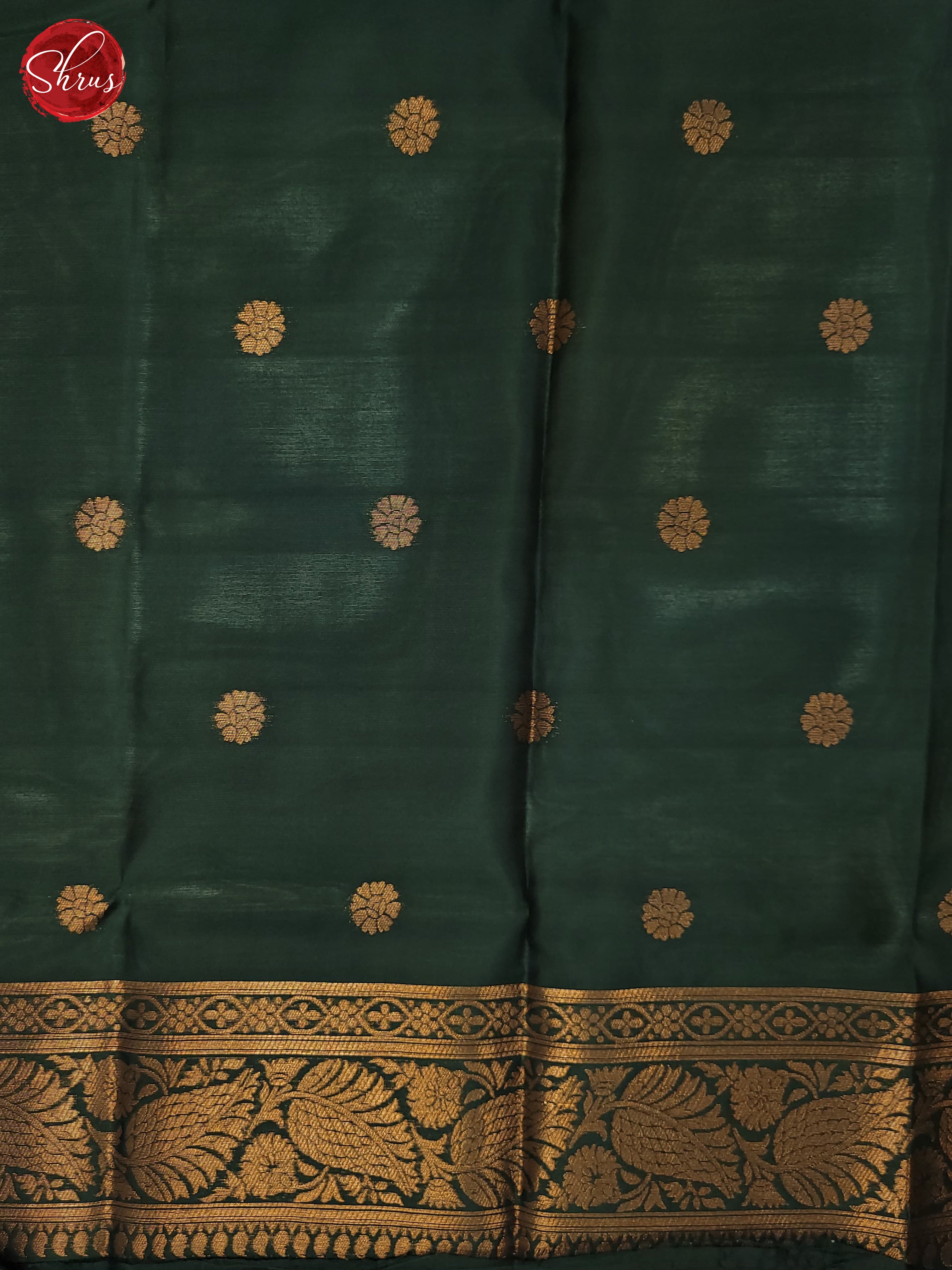 Pista Green & Green- Semi Soft Silk Saree - Shop on ShrusEternity.com