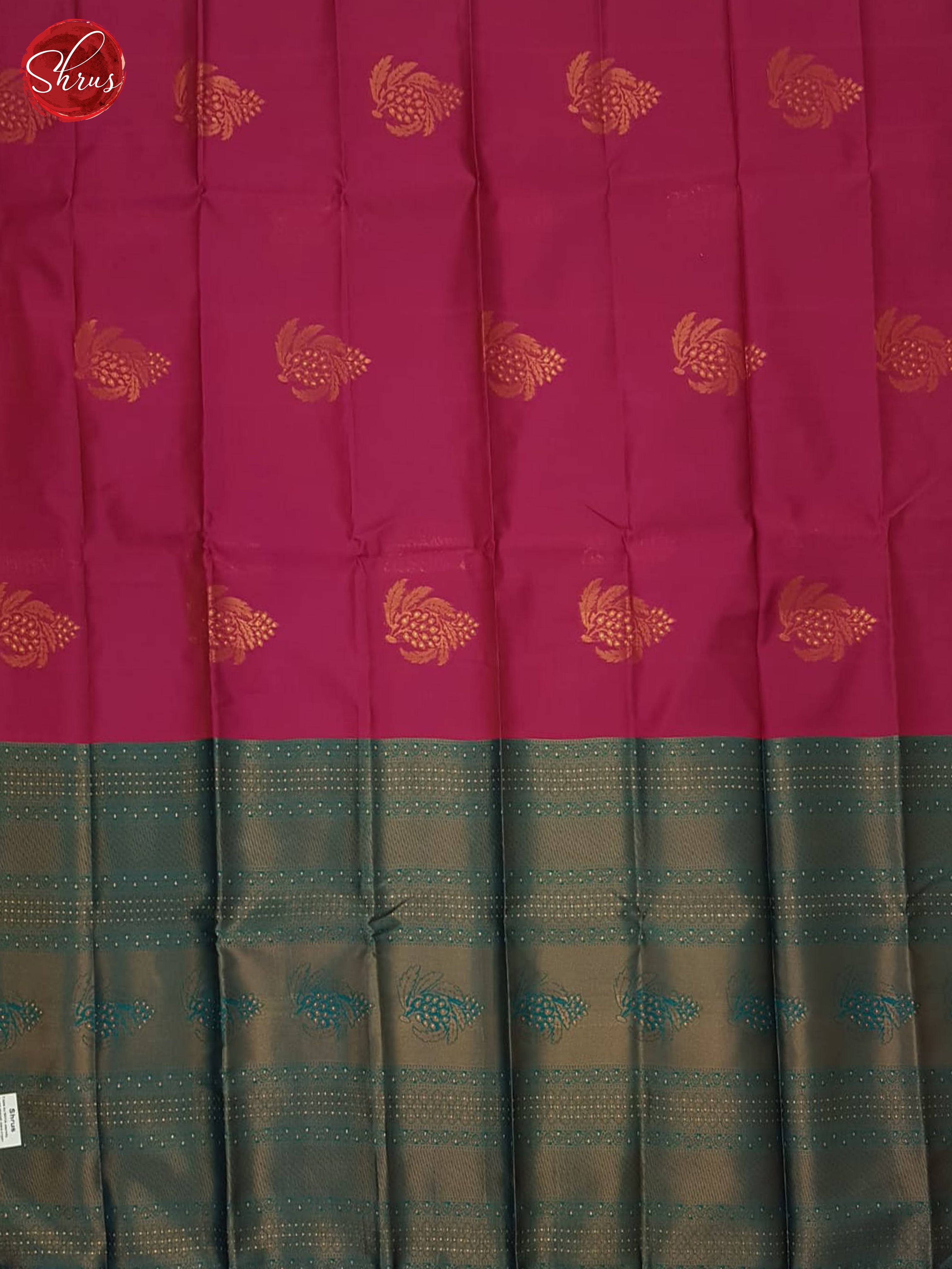 pink and green- Semi Soft Silk Saree - Shop on ShrusEternity.com
