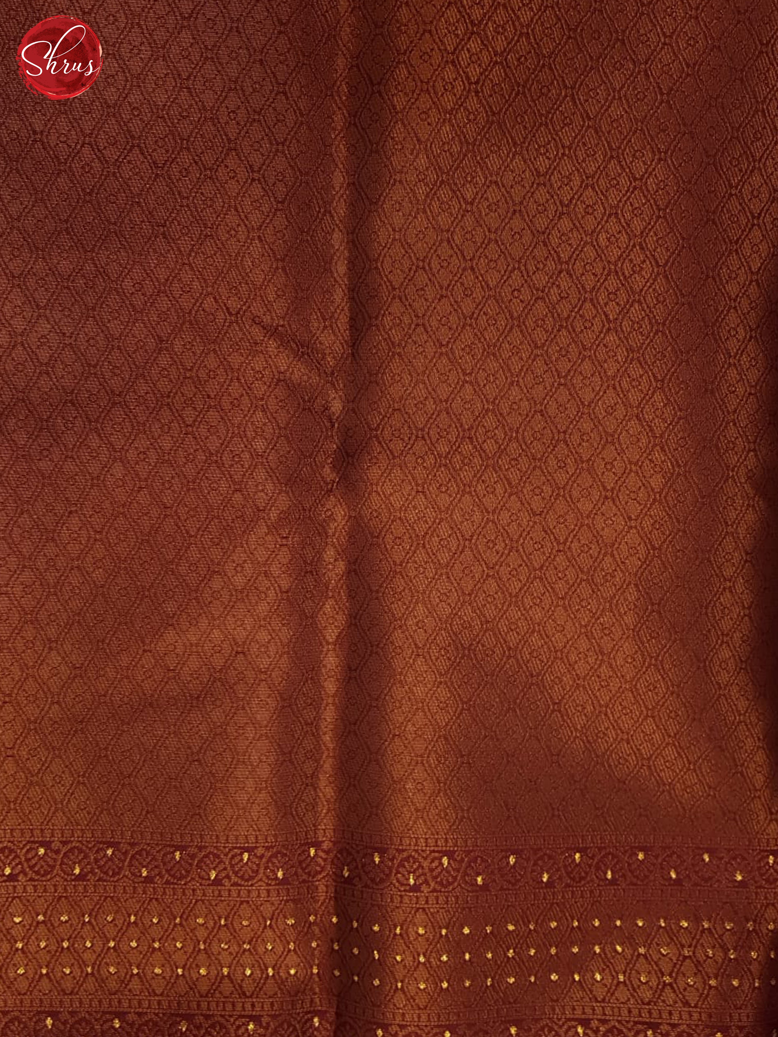 blue and araku maroon - Semi Soft Silk Saree - Shop on ShrusEternity.com