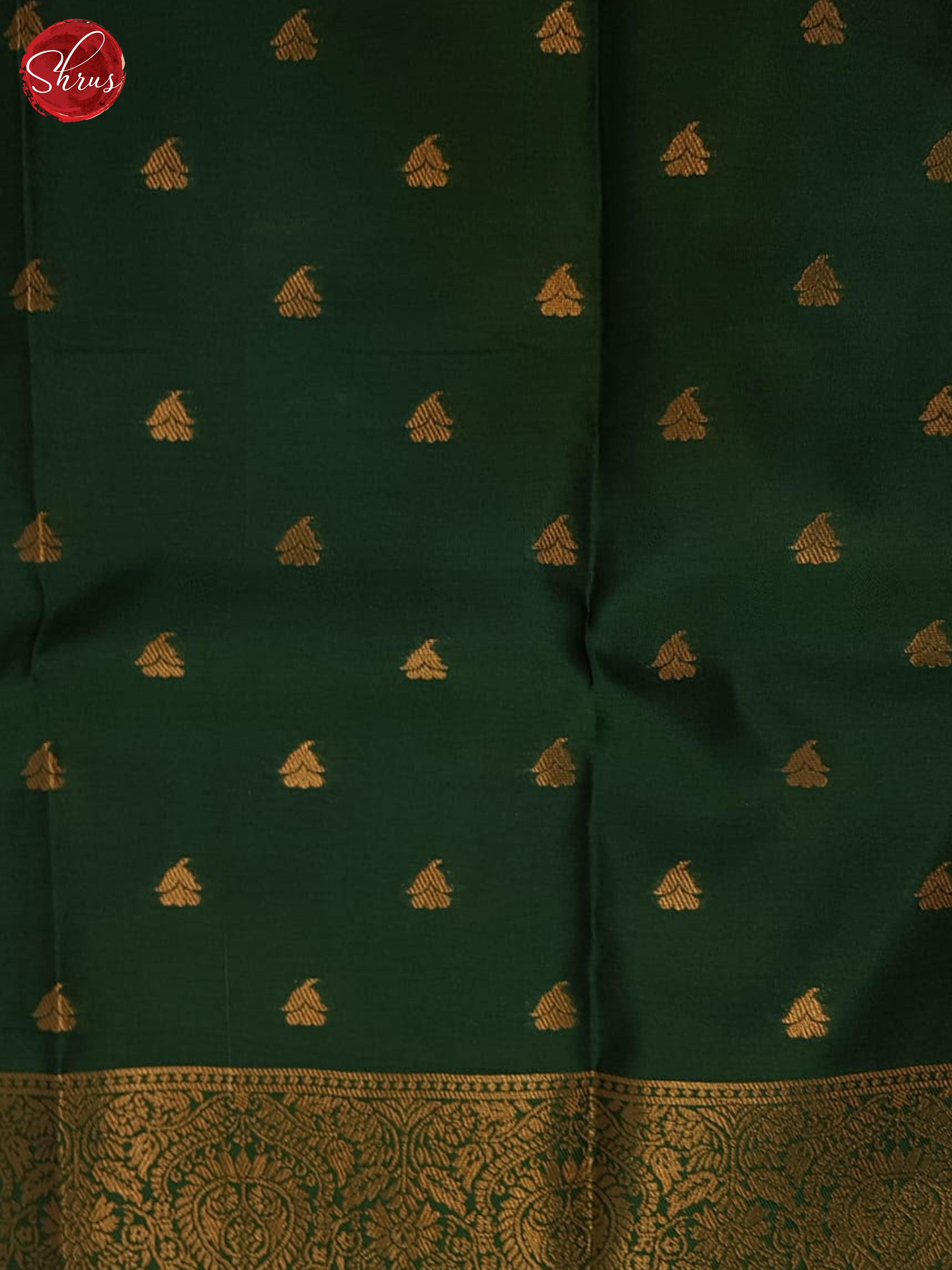 mustard and green- Semi Soft Silk Saree - Shop on ShrusEternity.com
