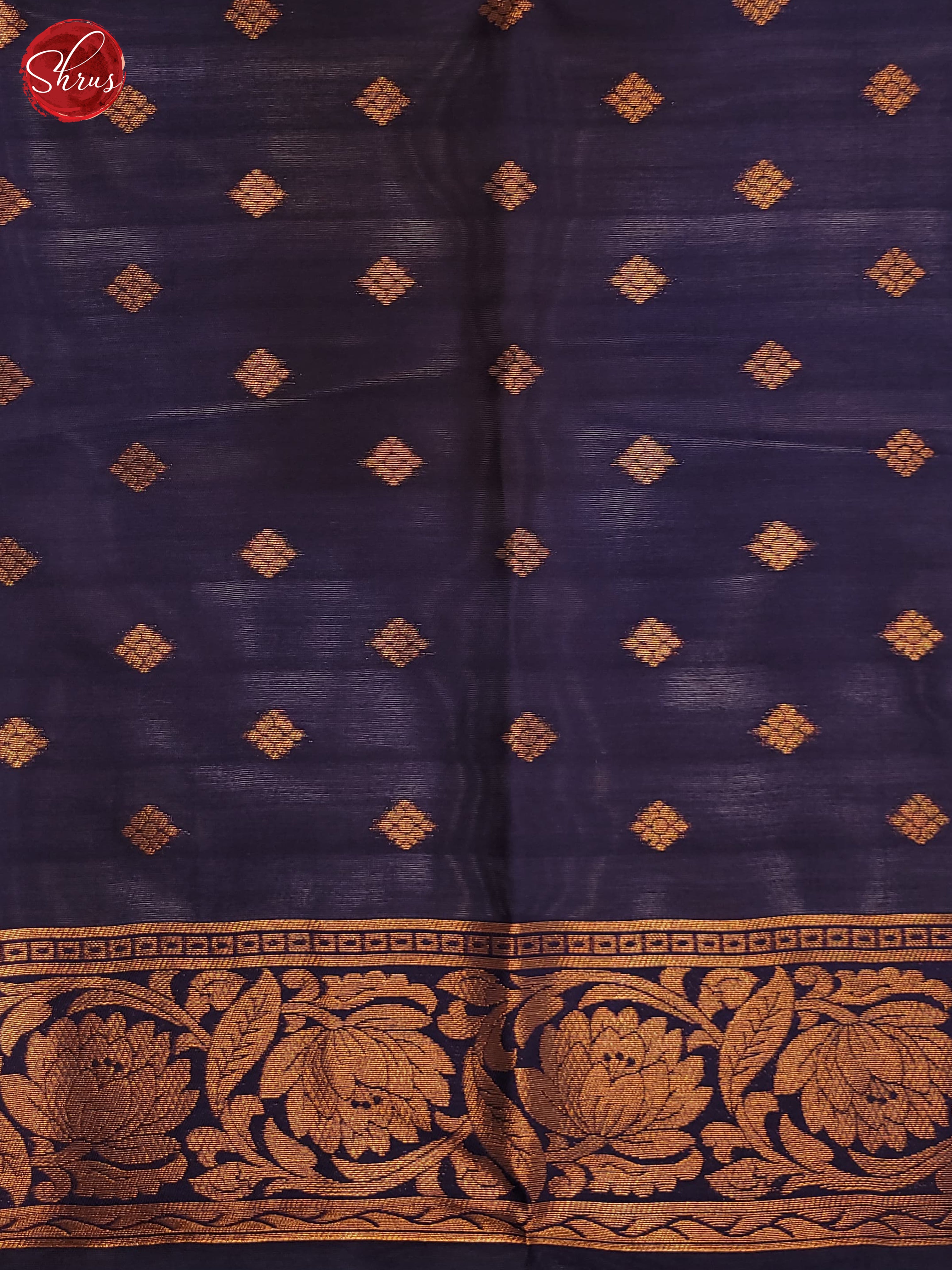 Light Blue & Blue - Semi Softsilk Saree - Shop on ShrusEternity.com