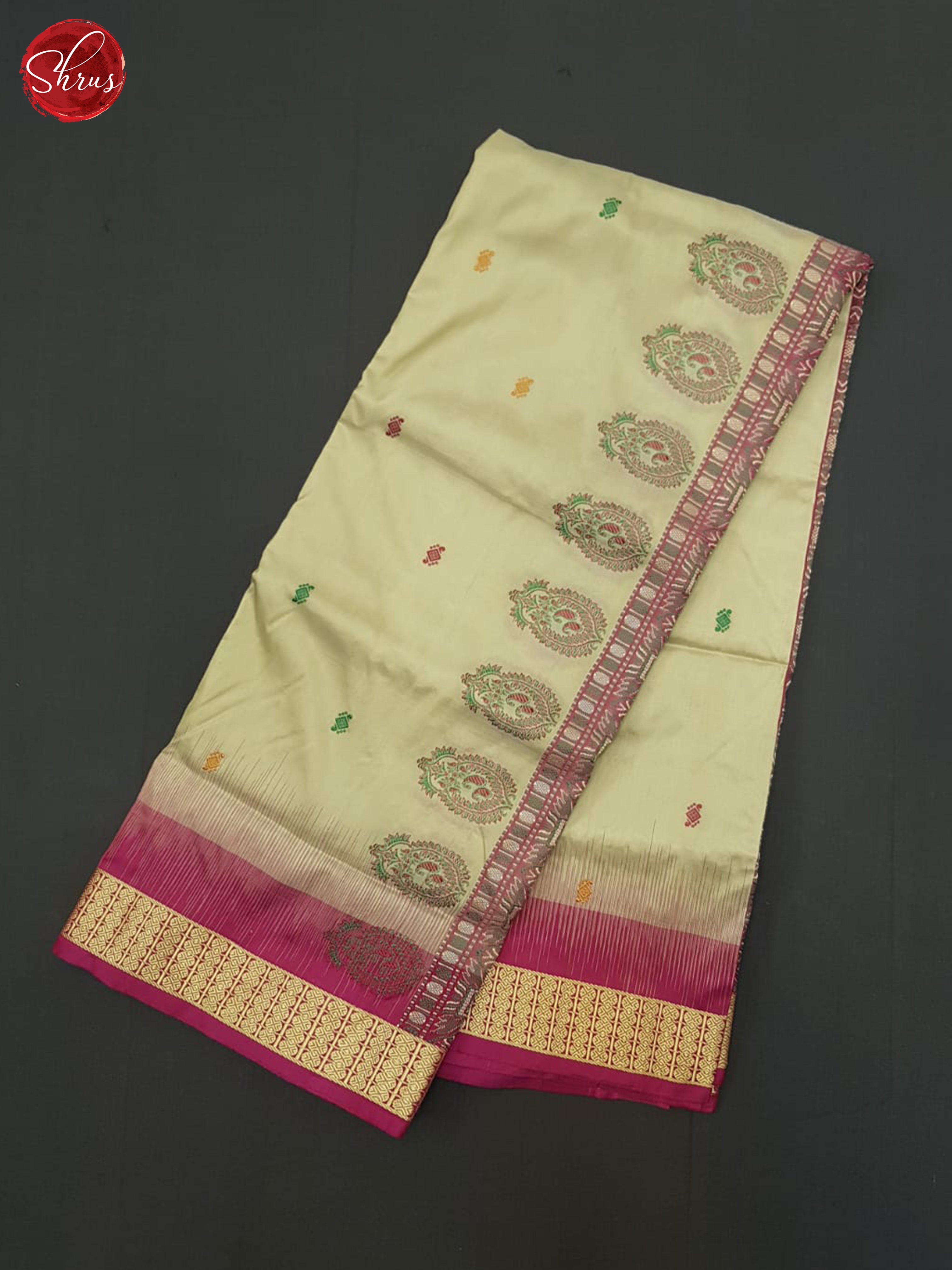 Elachi Green & Pink - Odisha Sambalpuri Silk Saree - Shop on ShrusEternity.com