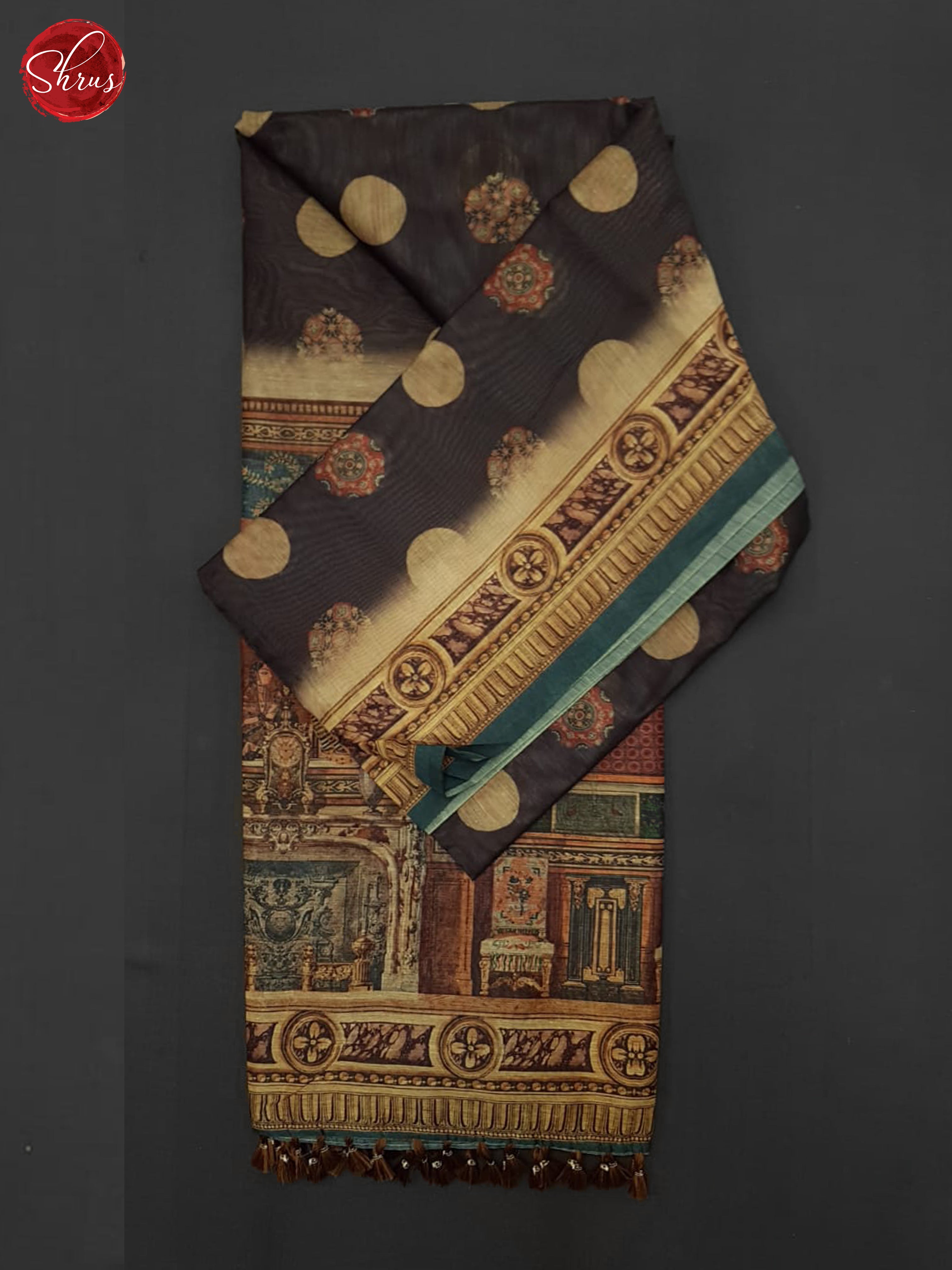 BJS18555 - Semi Chanderi Saree - Shop on ShrusEternity.com