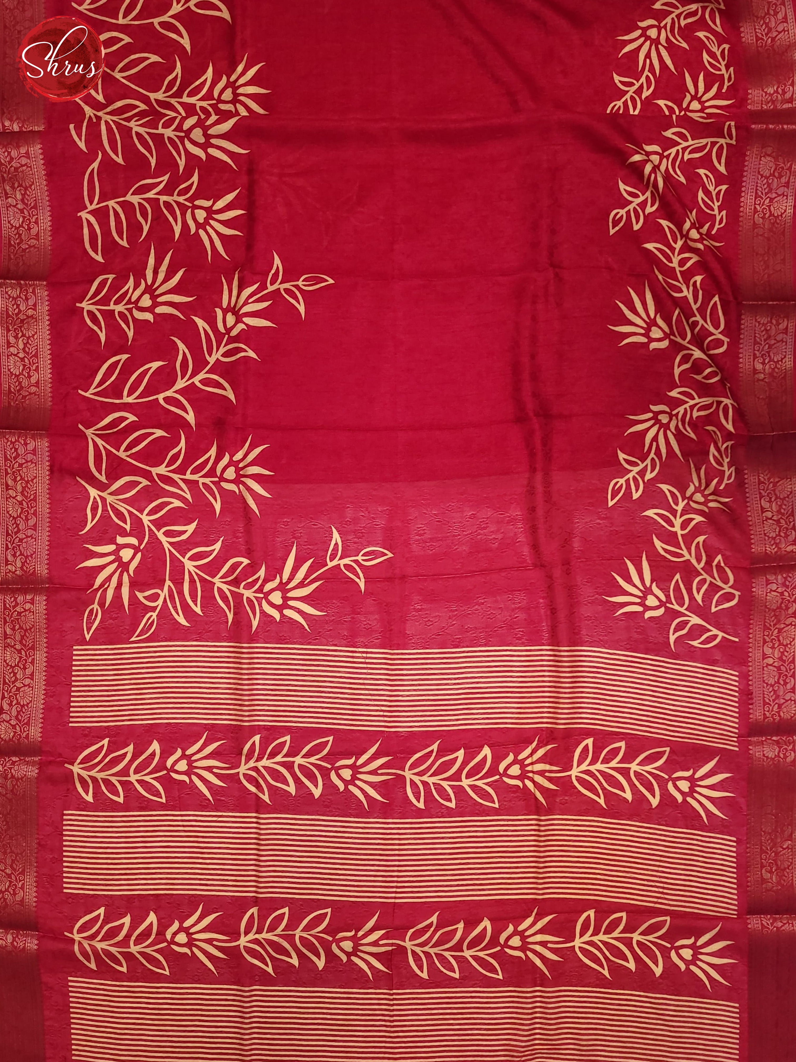 Pink(Single Tone)- Semi Crepe Saree - Shop on ShrusEternity.com